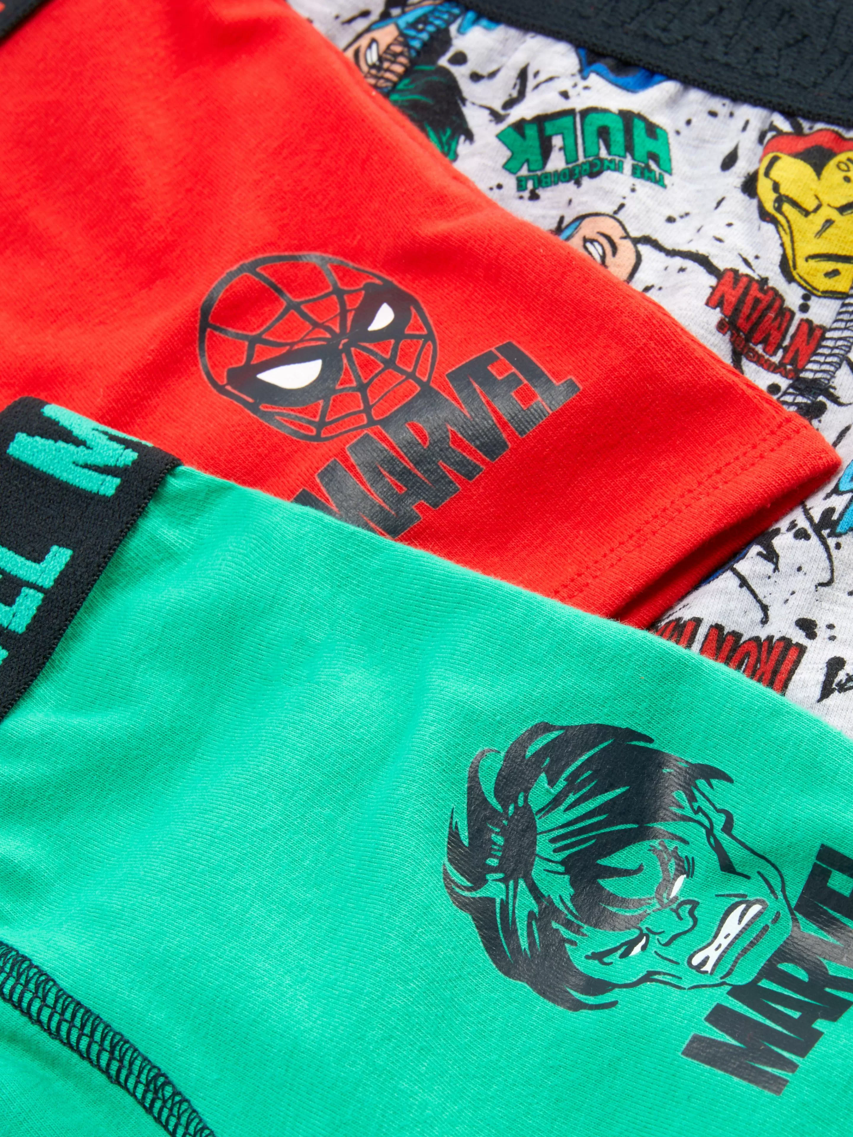 Niños Primark Ropa Interior | Pack De 3 Calzoncillos De Los Vengadores De Marvel