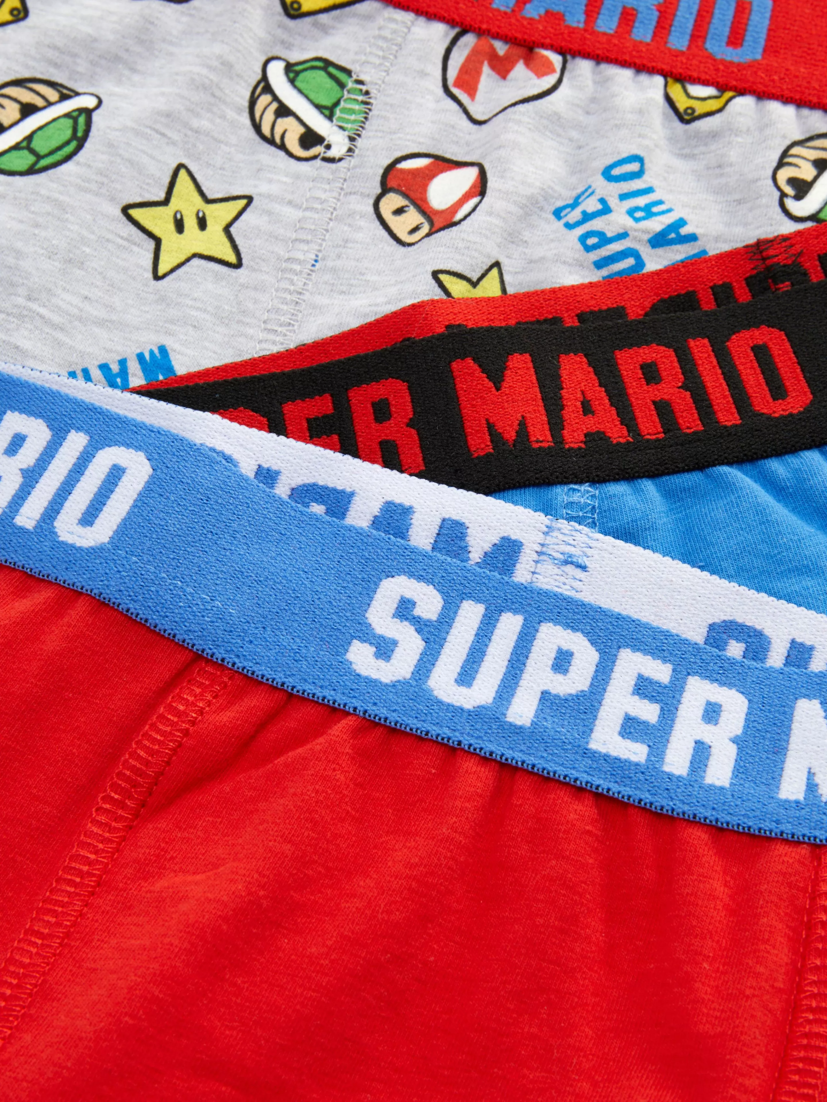 Niños Primark Ropa Interior | Pack De 3 Calzoncillos De Super Mario