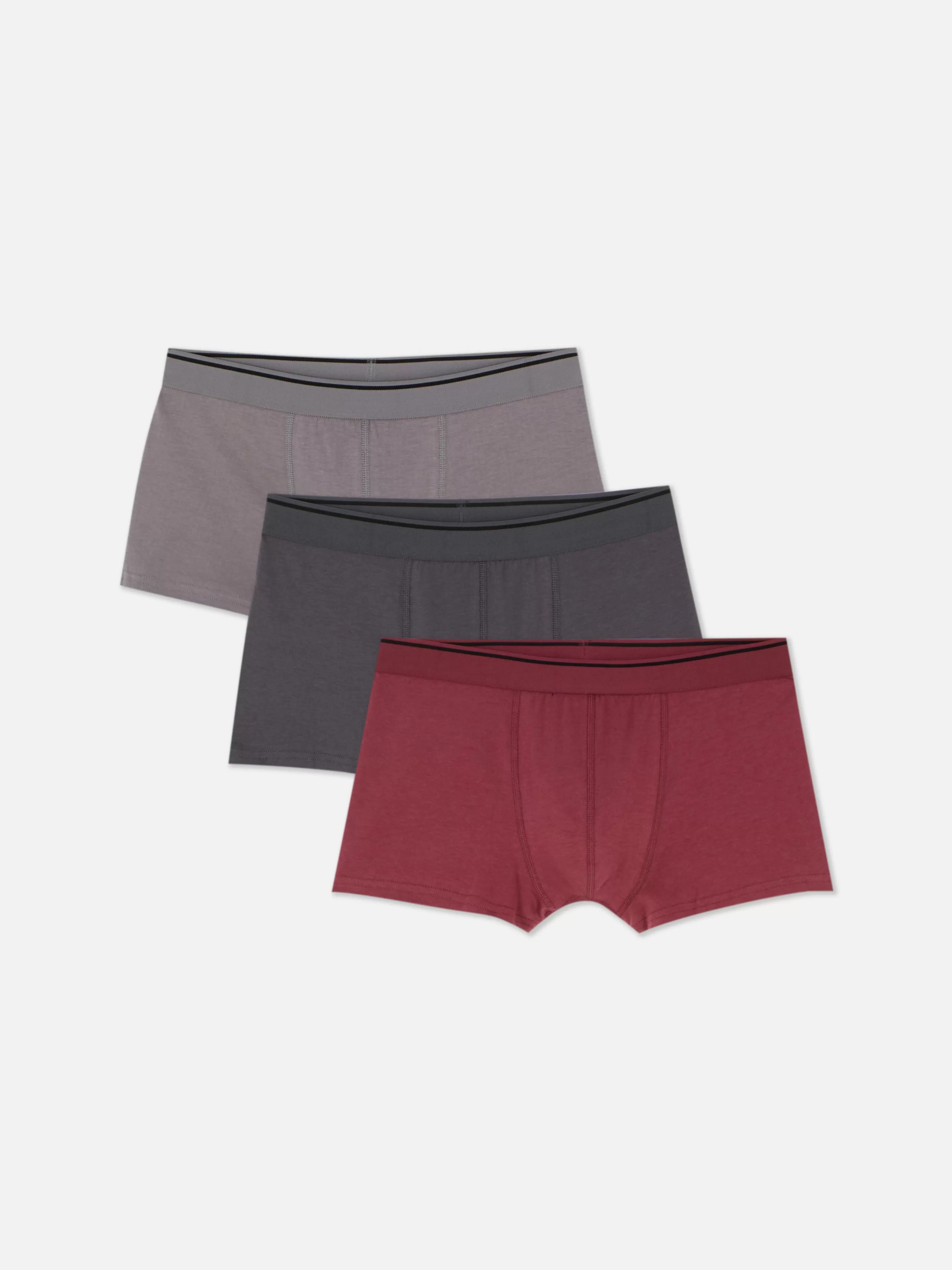 Hombre Primark Ropa Interior | Pack De 3 Calzoncillos De Talle Bajo Mixtos