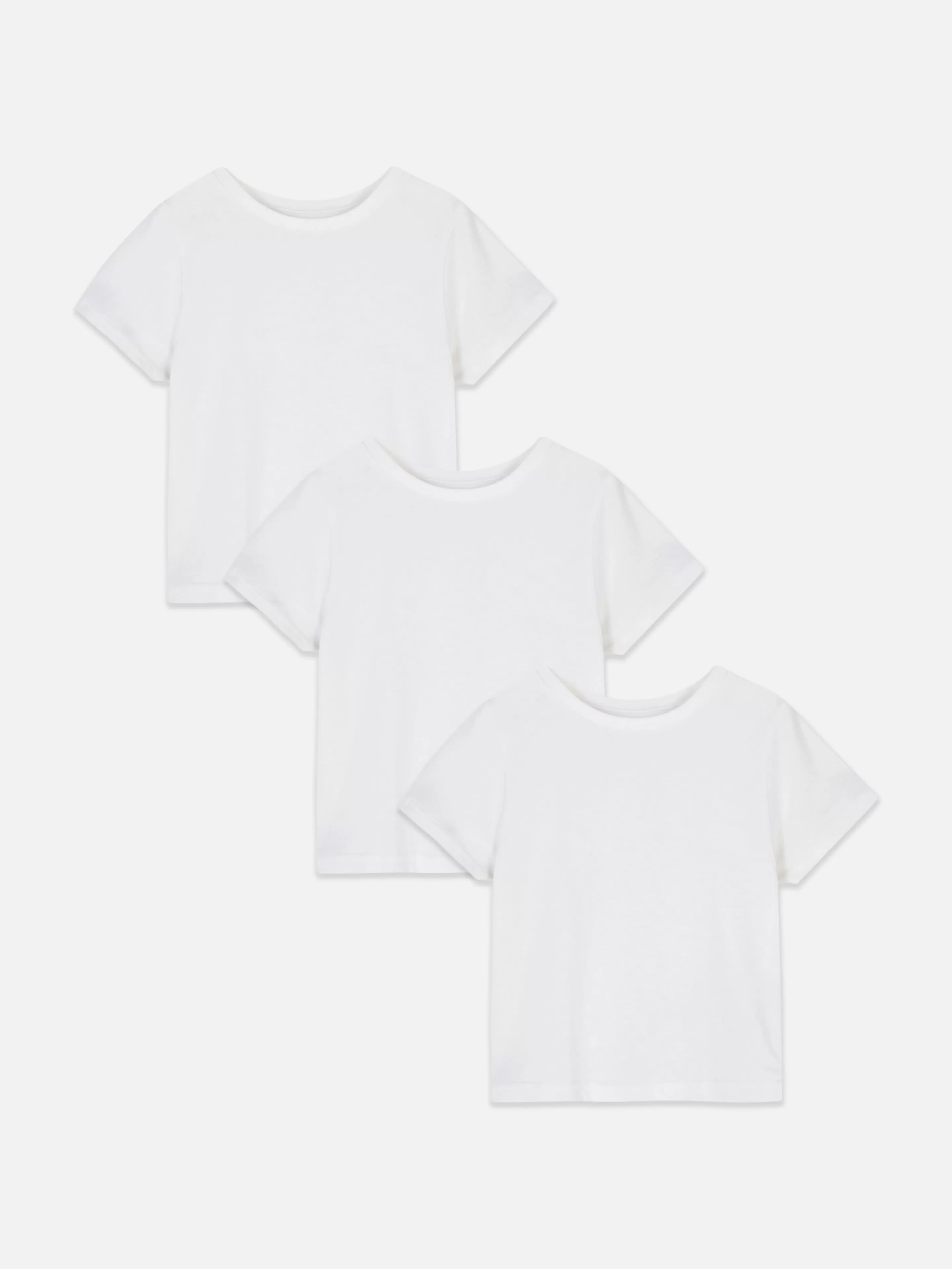 Niños Primark Ropa Interior | Pack De 3 Camisetas De Manga Corta