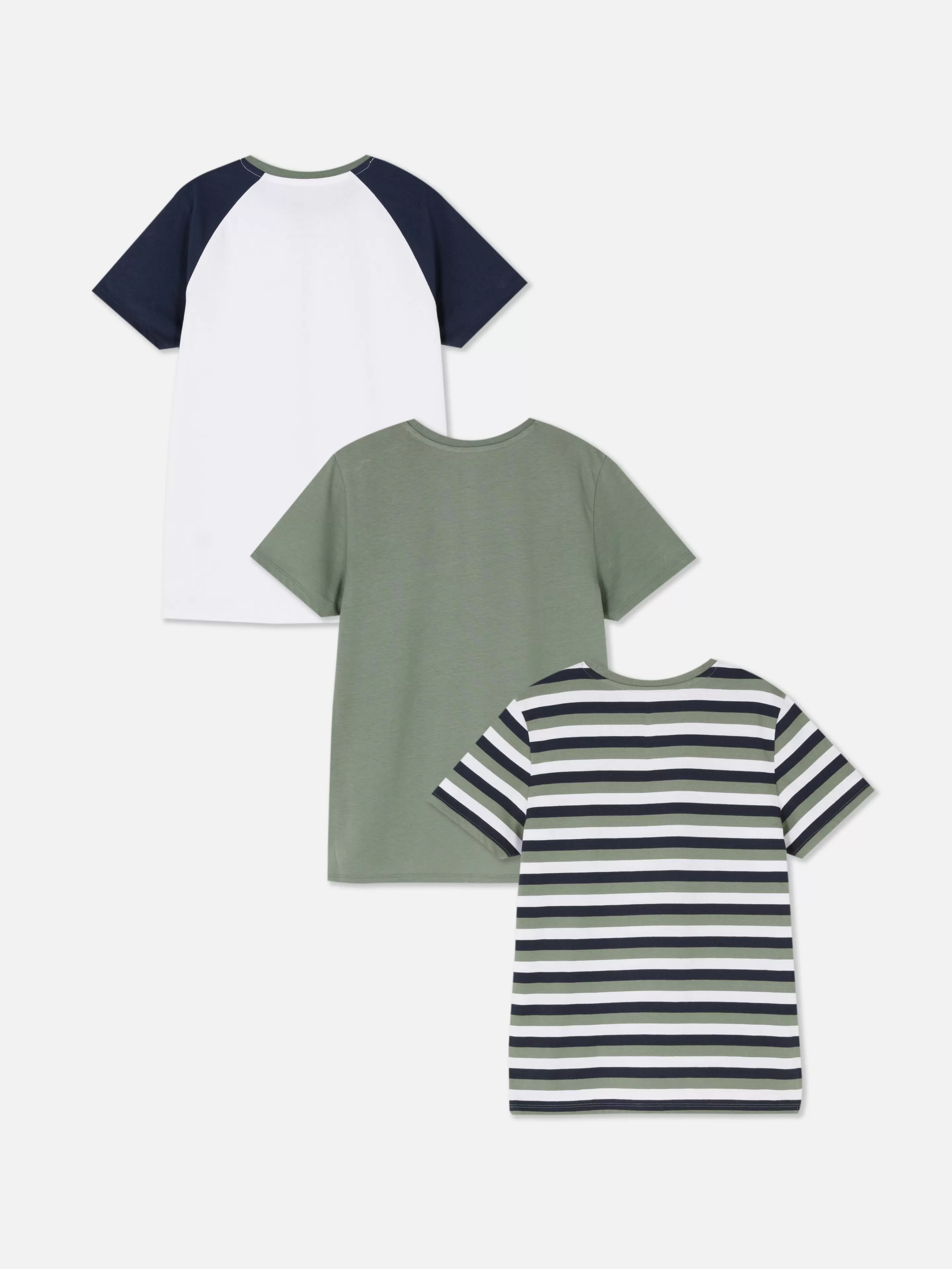 Niños Primark Tops Y Camisetas | Pack De 3 Camisetas De Manga Corta