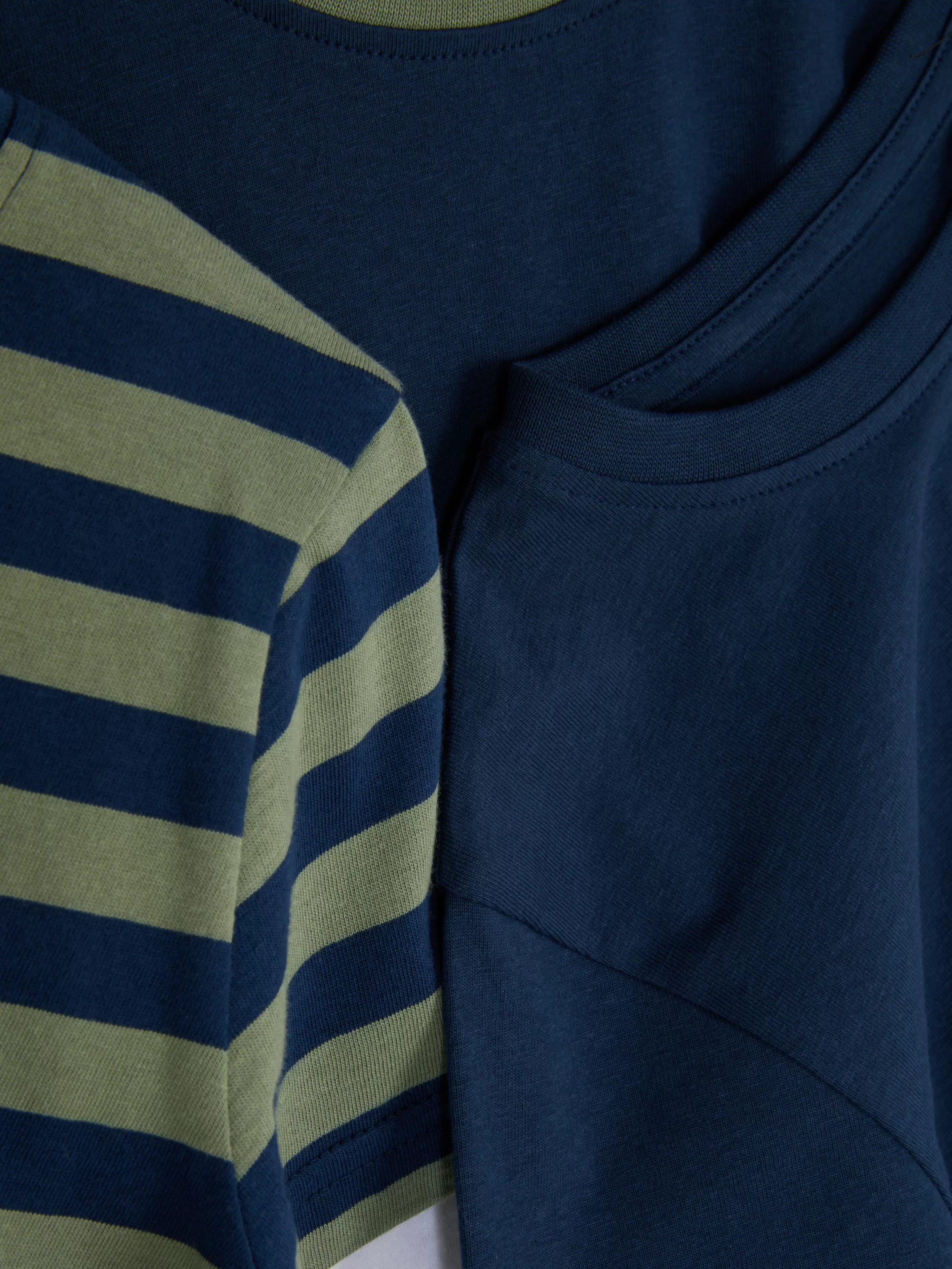 Niños Primark Tops Y Camisetas | Pack De 3 Camisetas De Manga Corta Y Cuello Redondo