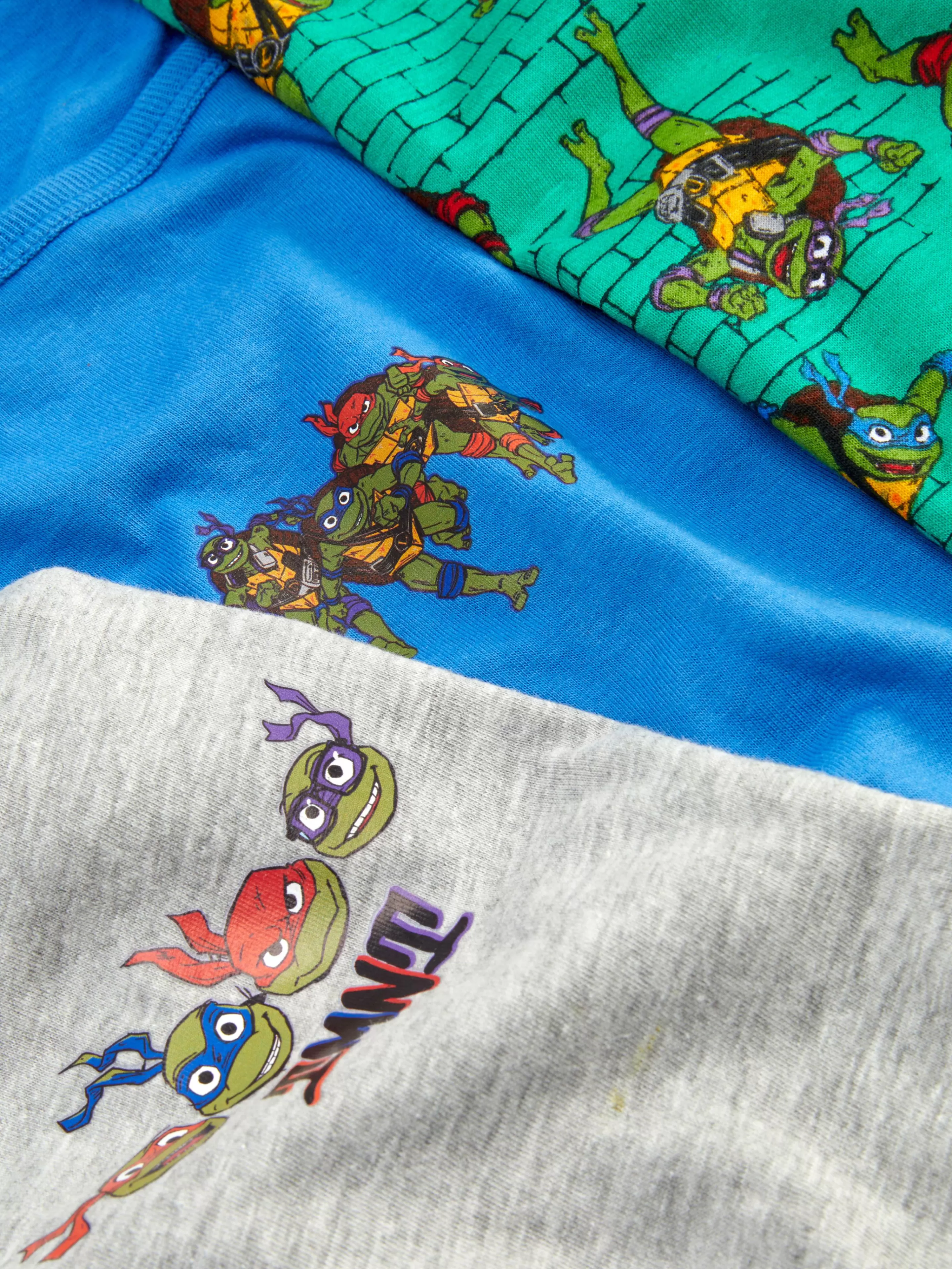 Niños Primark Ropa Interior | Pack De 3 Camisetas Sin Mangas De Las Tortugas Ninja