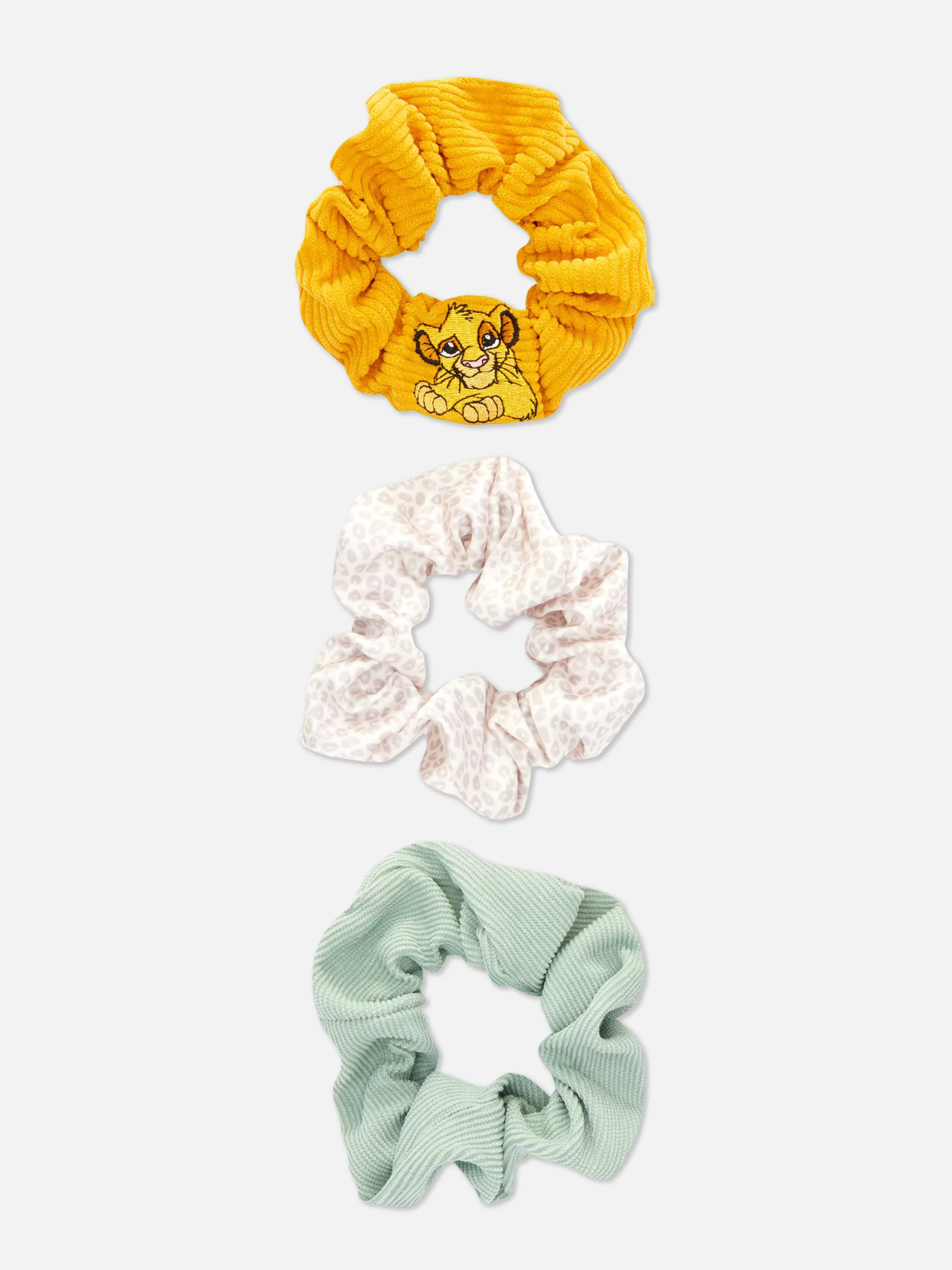 Mujer Primark Accesorios Para El Pelo | Pack De 3 Coleteros De El Rey León De Disney