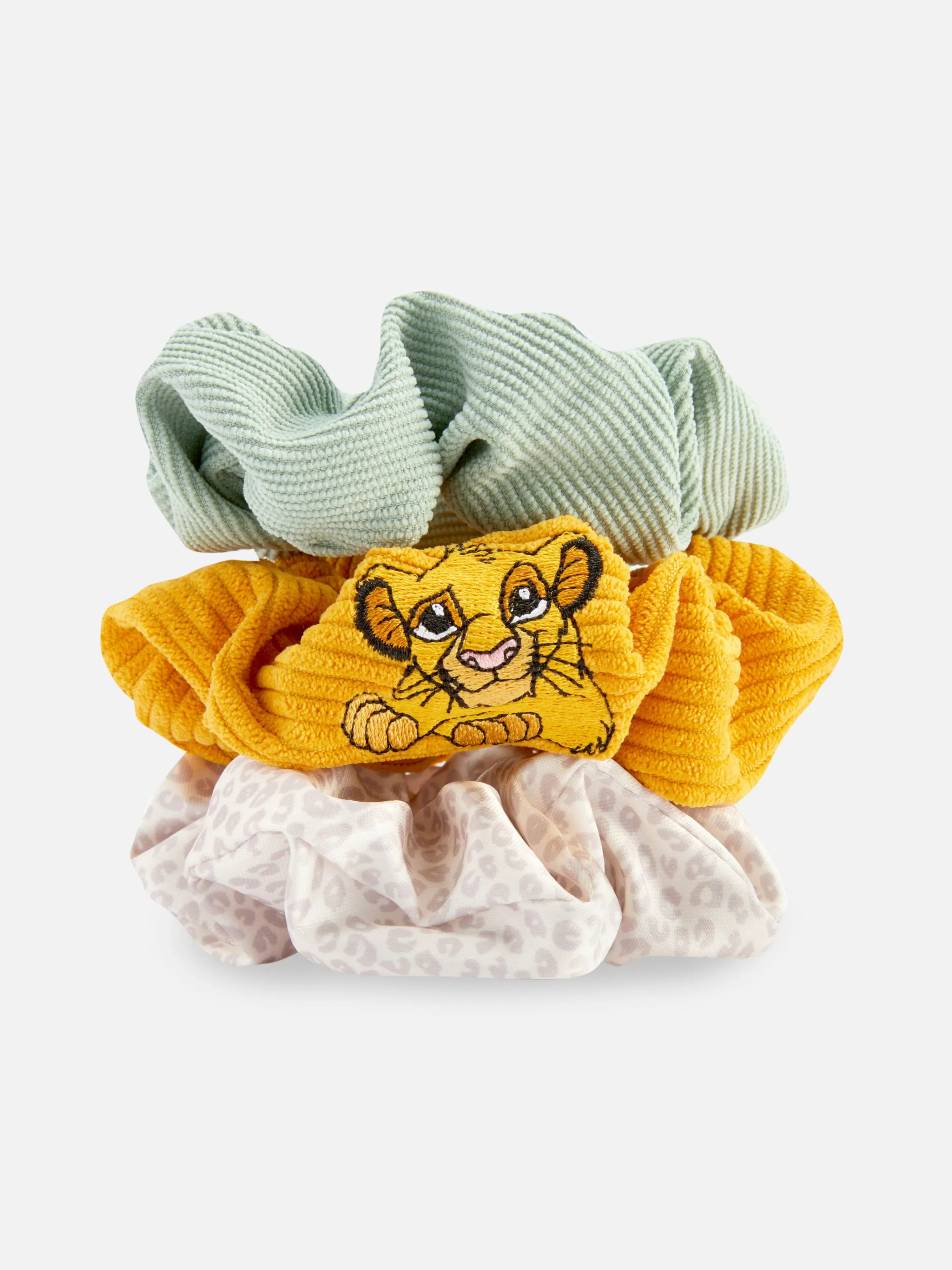 Mujer Primark Accesorios Para El Pelo | Pack De 3 Coleteros De El Rey León De Disney