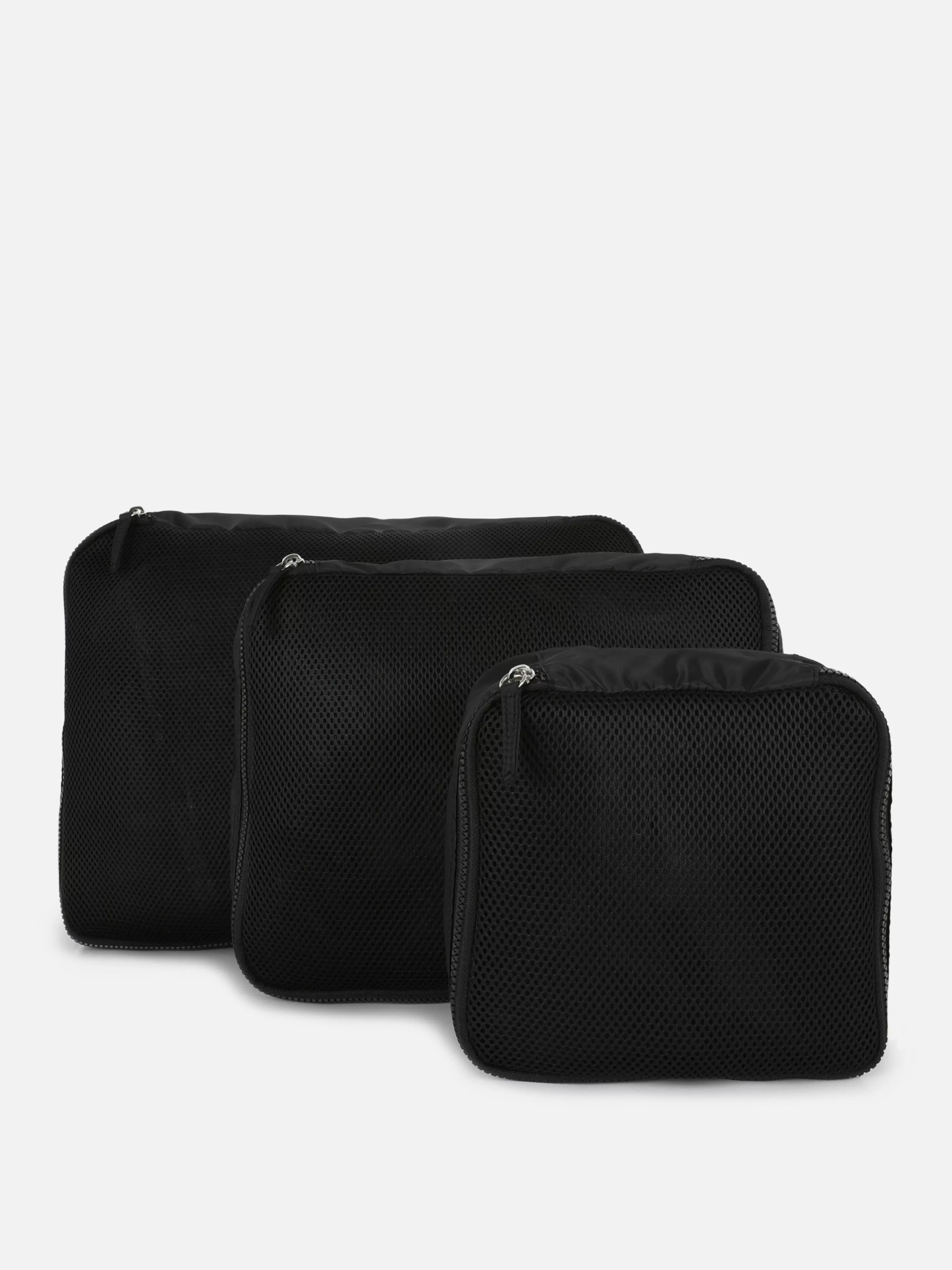Primark Accesorios De Viaje | Pack De 3 Organizadores De Equipaje De Malla