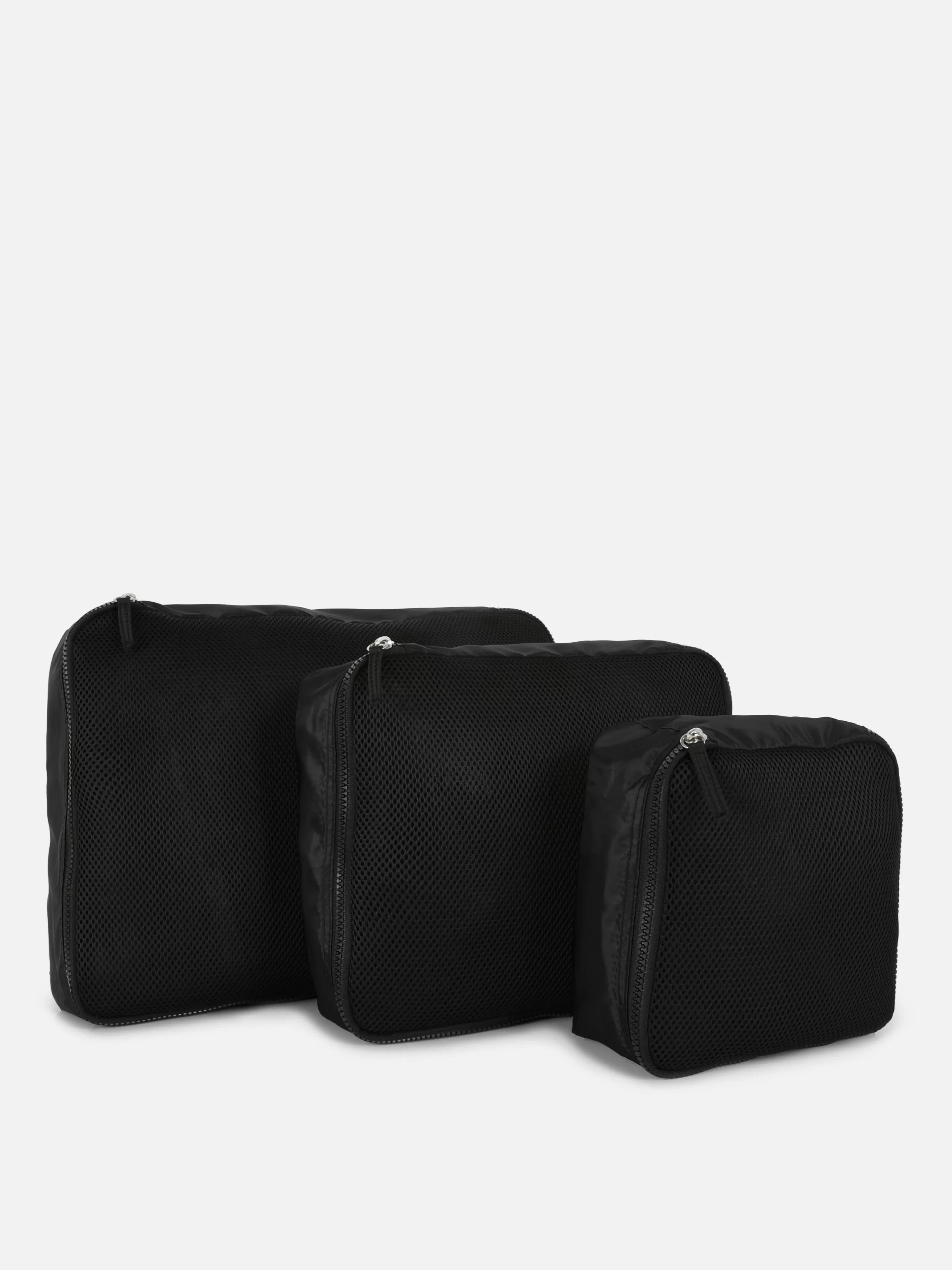Primark Accesorios De Viaje | Pack De 3 Organizadores De Equipaje De Malla