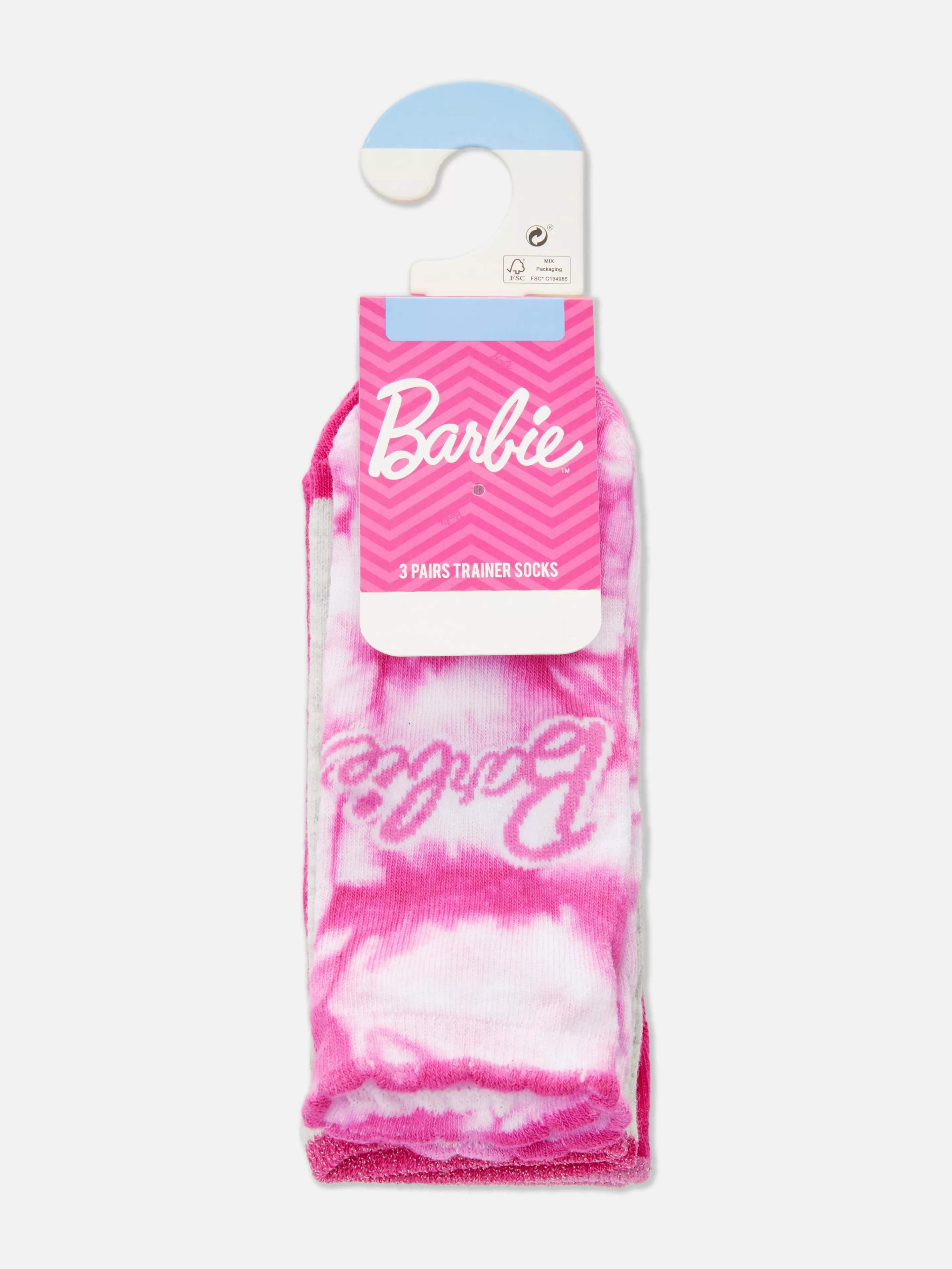 Niños Primark Calcetines Y Medias | Pack De 3 Pares De Calcetines Deportivos De Barbie