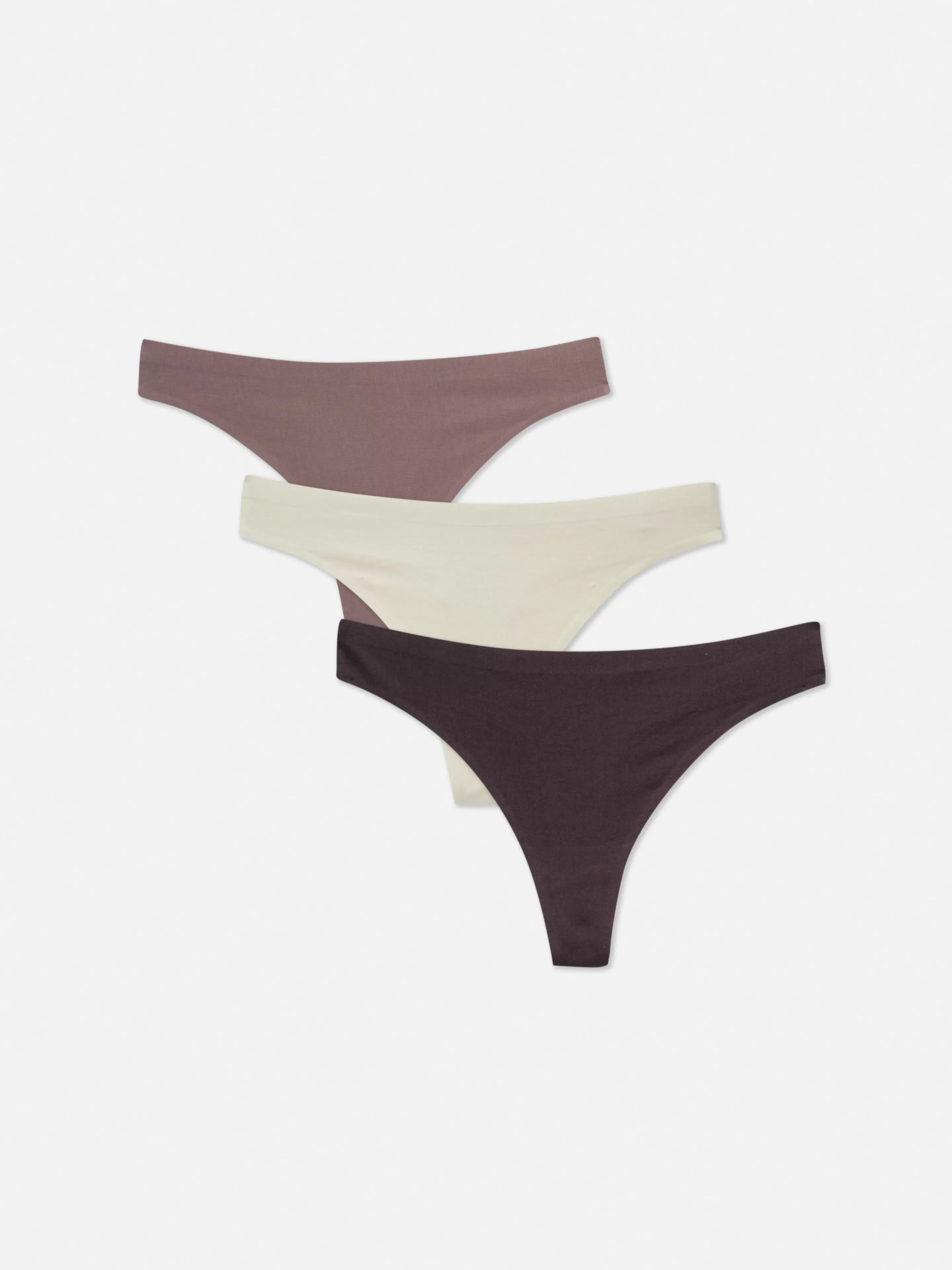 Mujer Primark Bragas | Pack De 3 Tangas Invisibles