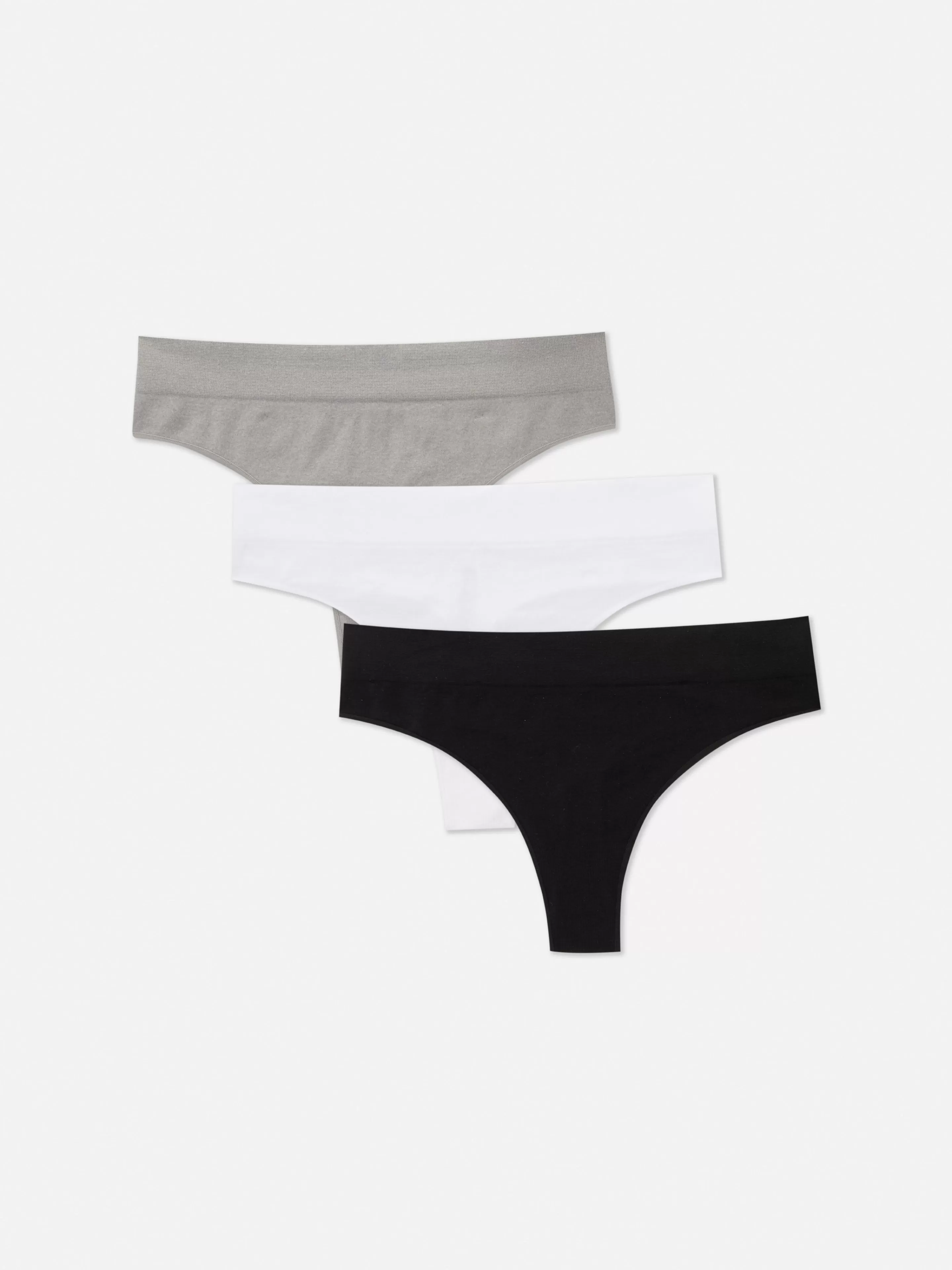 Mujer Primark Bragas | Pack De 3 Tangas Sin Costuras