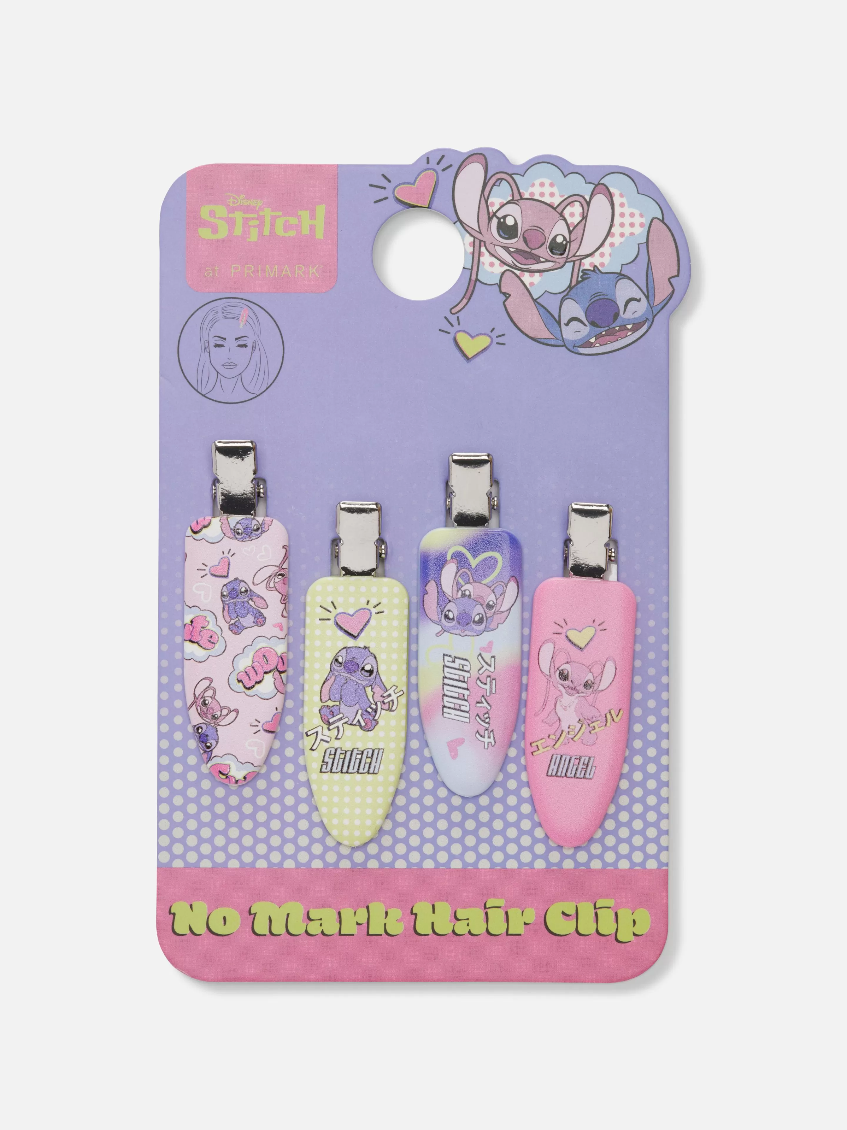 Mujer Primark Accesorios Para El Pelo | Pack De 4 Horquillas Antimarcas De Disney