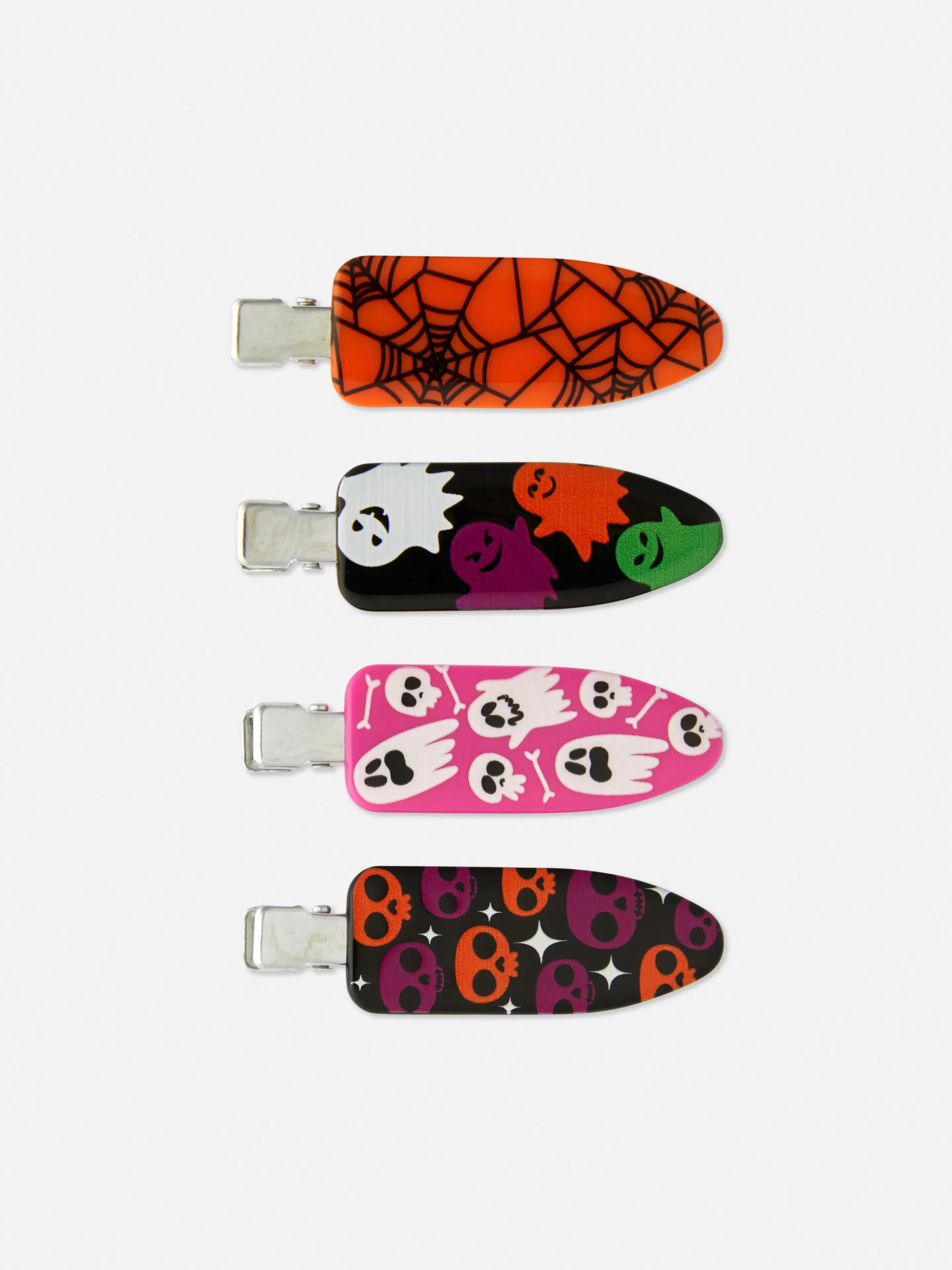 Mujer Primark Accesorios Para El Pelo | Pack De 4 Horquillas De Halloween Antimarcas PS...