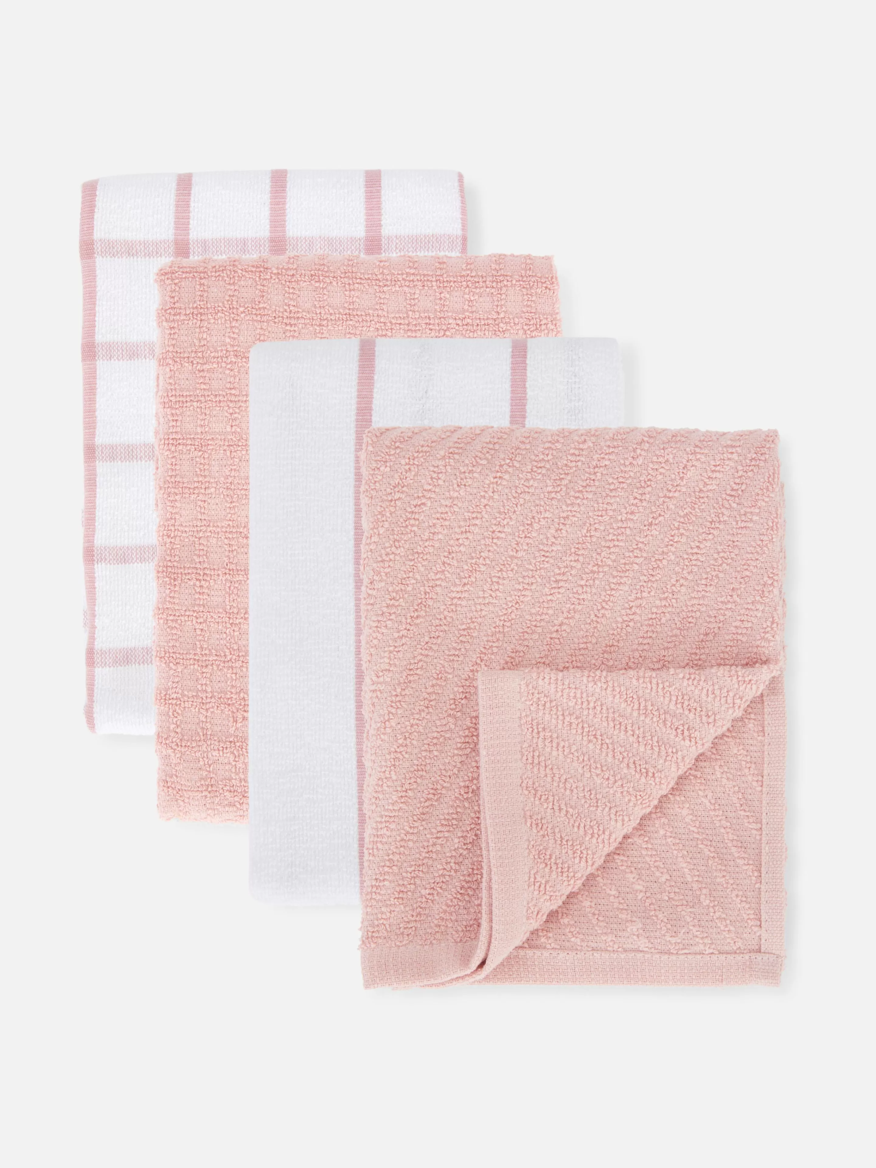 Primark Menaje | Pack De 4 Paños De Cocina De Rizo De Algodón