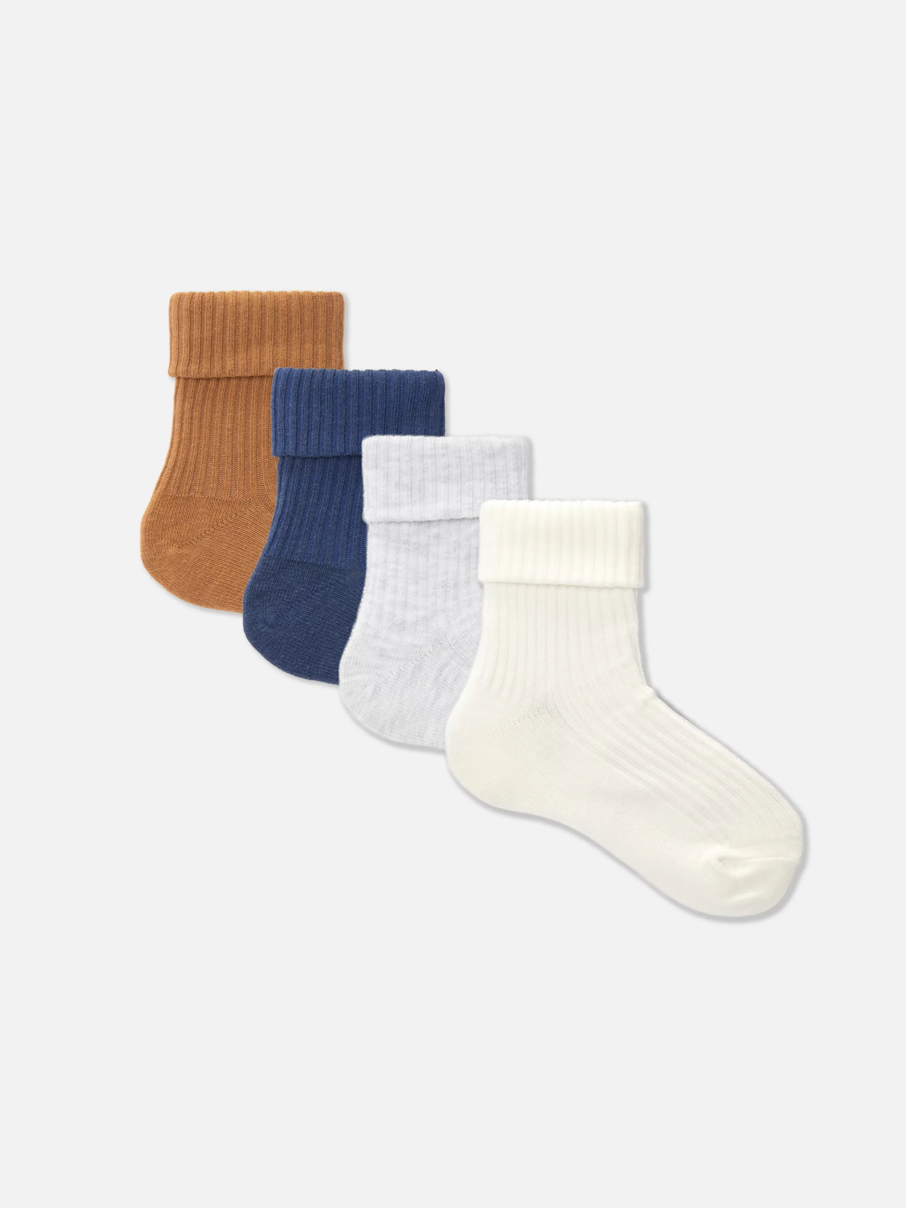 Primark Calcetines Y Medias | Pack De 4 Pares De Calcetines Acanalados