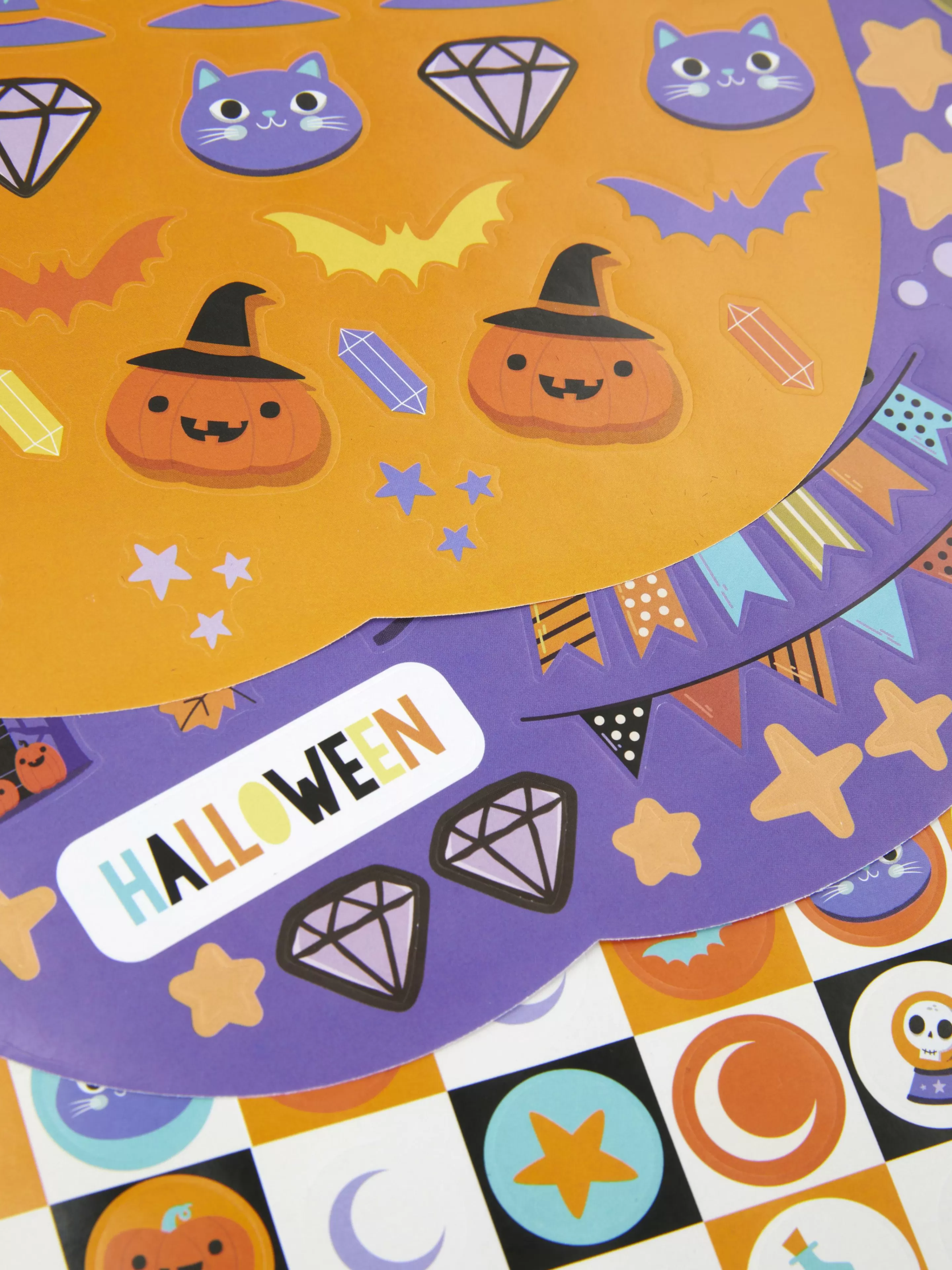 Niños Primark Decoración Y Regalos De Halloween | Manualidades | Pack De 500 Pegatinas De Halloween