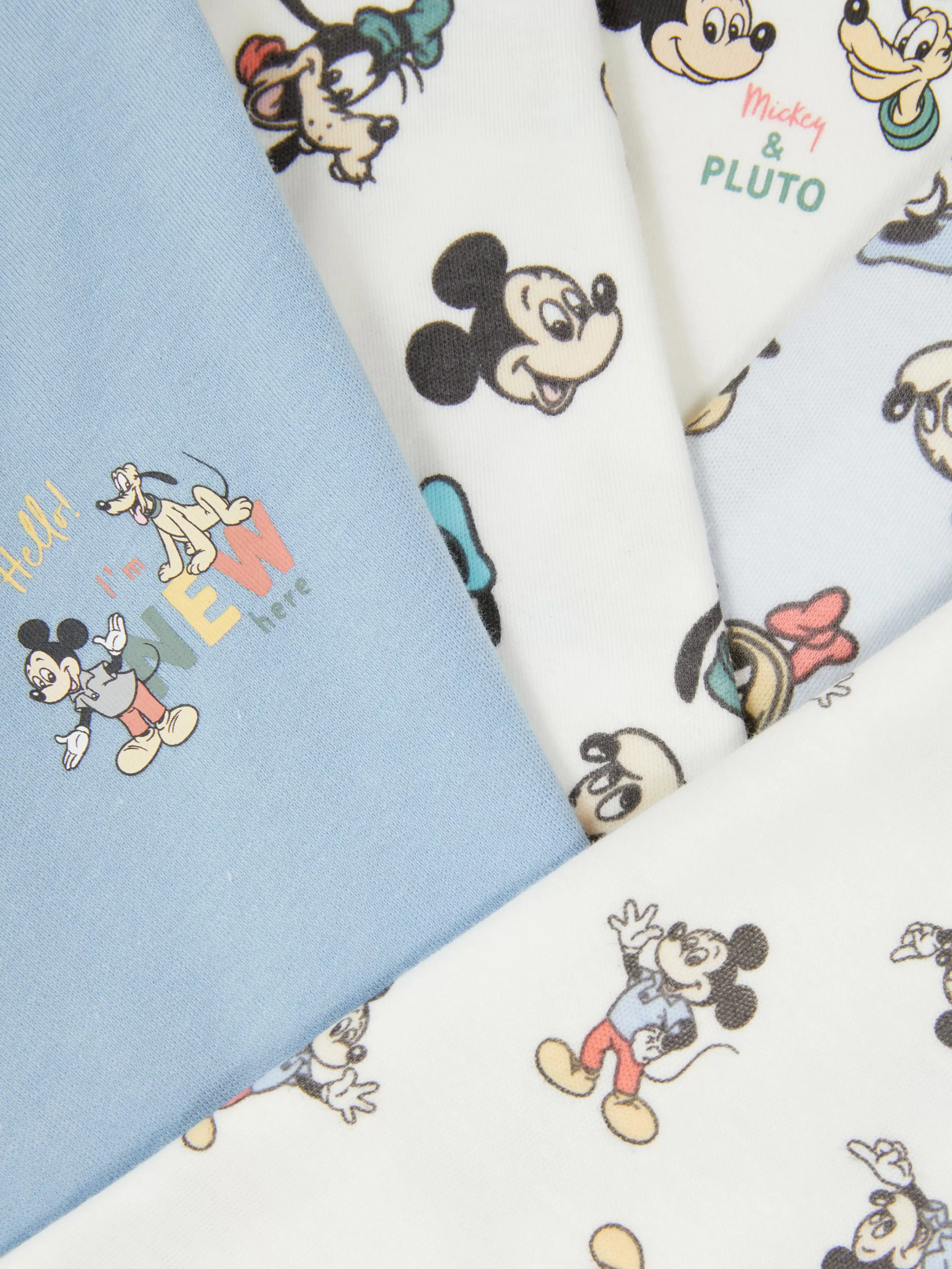 Primark Bodis Y Camisetas Sin Mangas | Pack De 5 Bodis De Mickey Mouse & Friends De Disney