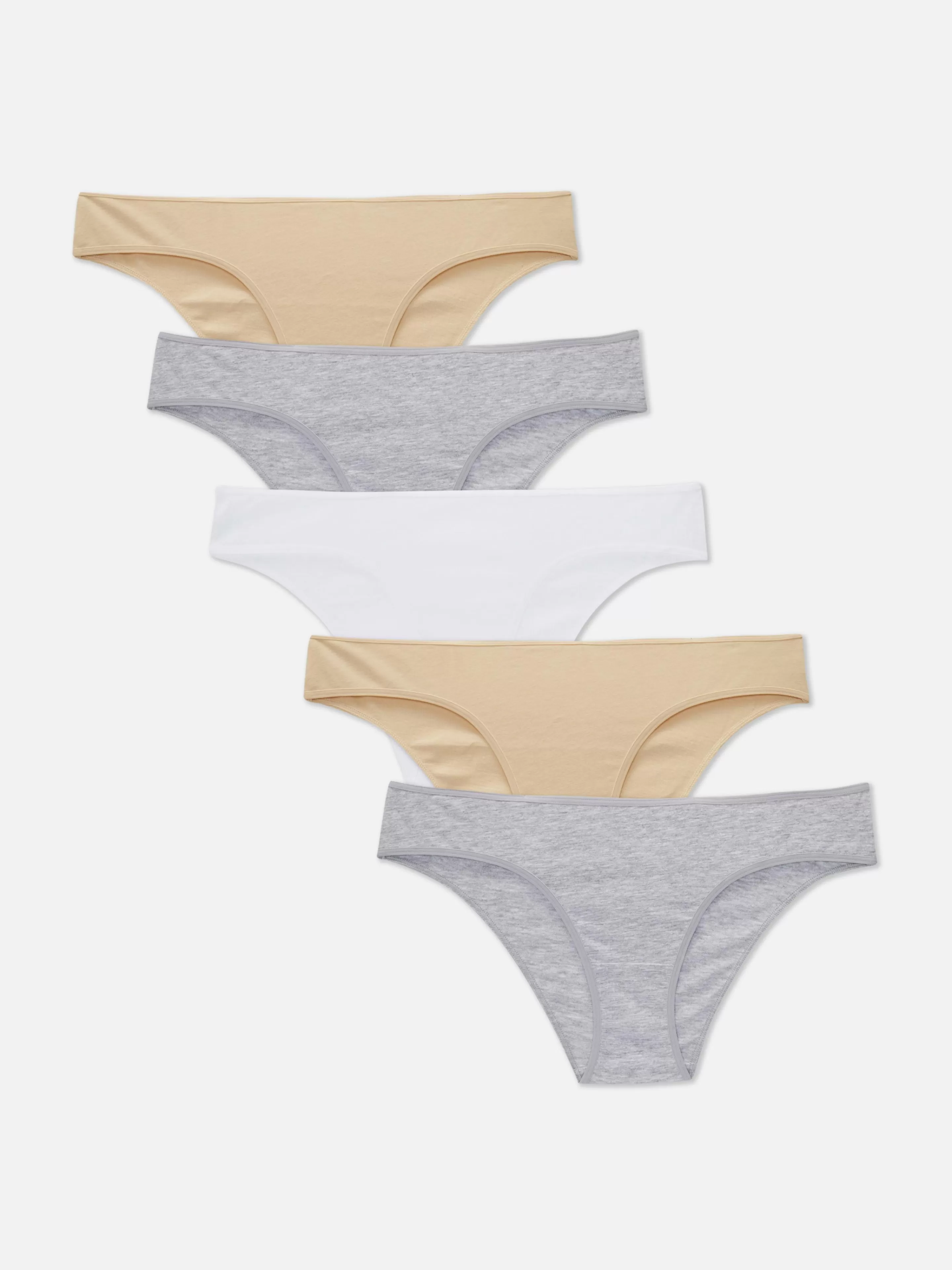 Mujer Primark Bragas | Pack De 5 Braguitas Brasileñas Básicas