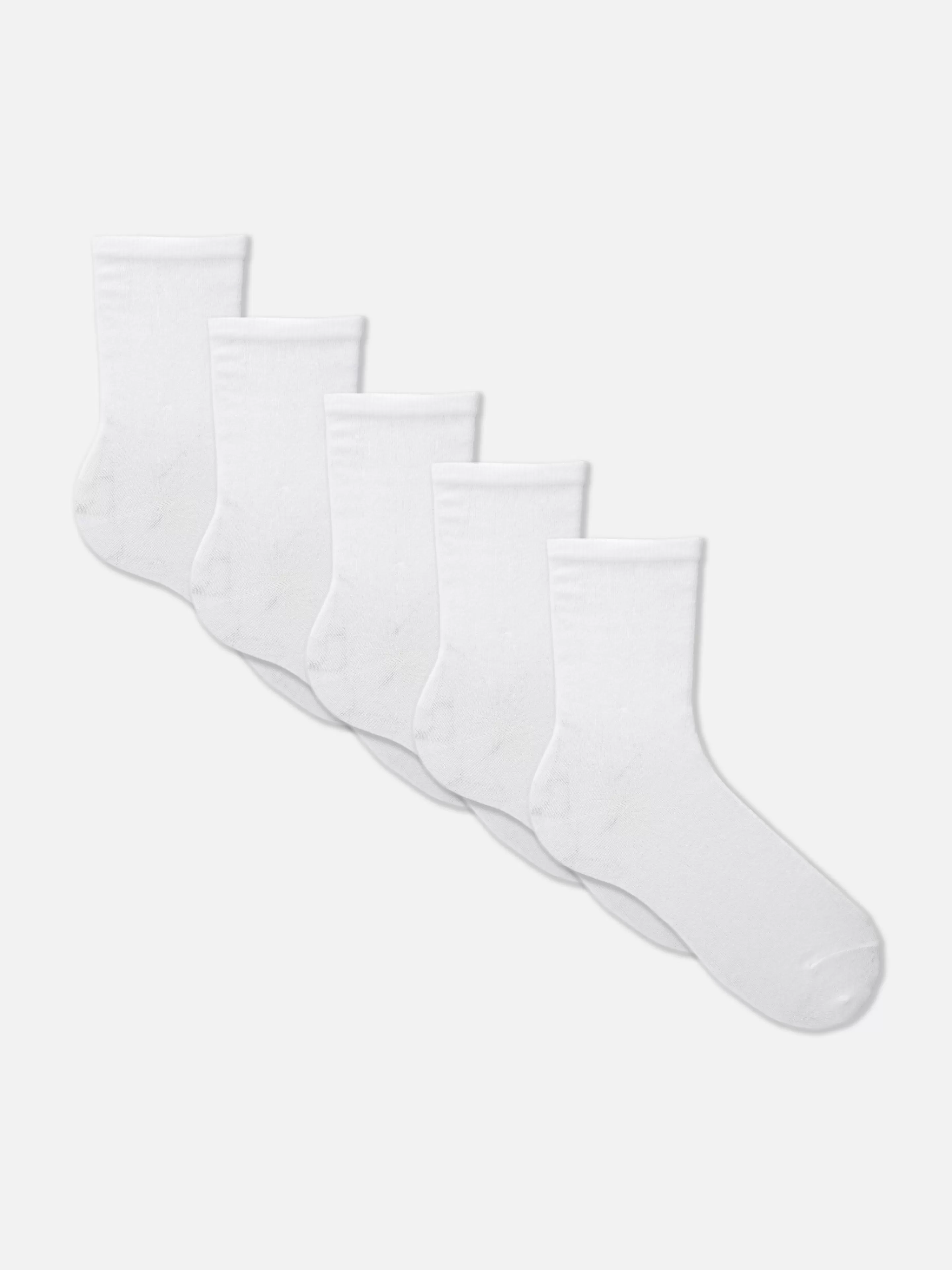 Mujer Primark Calcetines | Pack De 5 Calcetines Altos Básicos