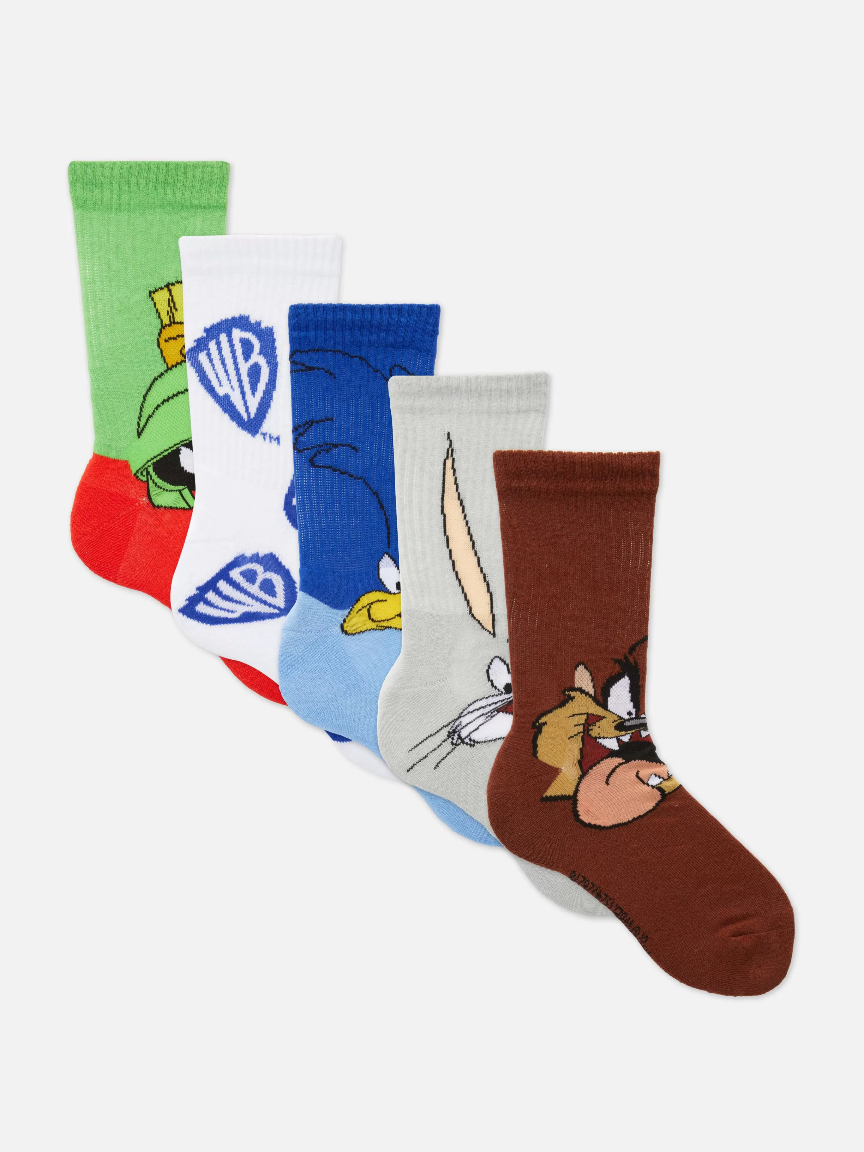 Hombre Primark Calcetines | Pack De 5 Pares De Calcetines Altos De Looney Tunes