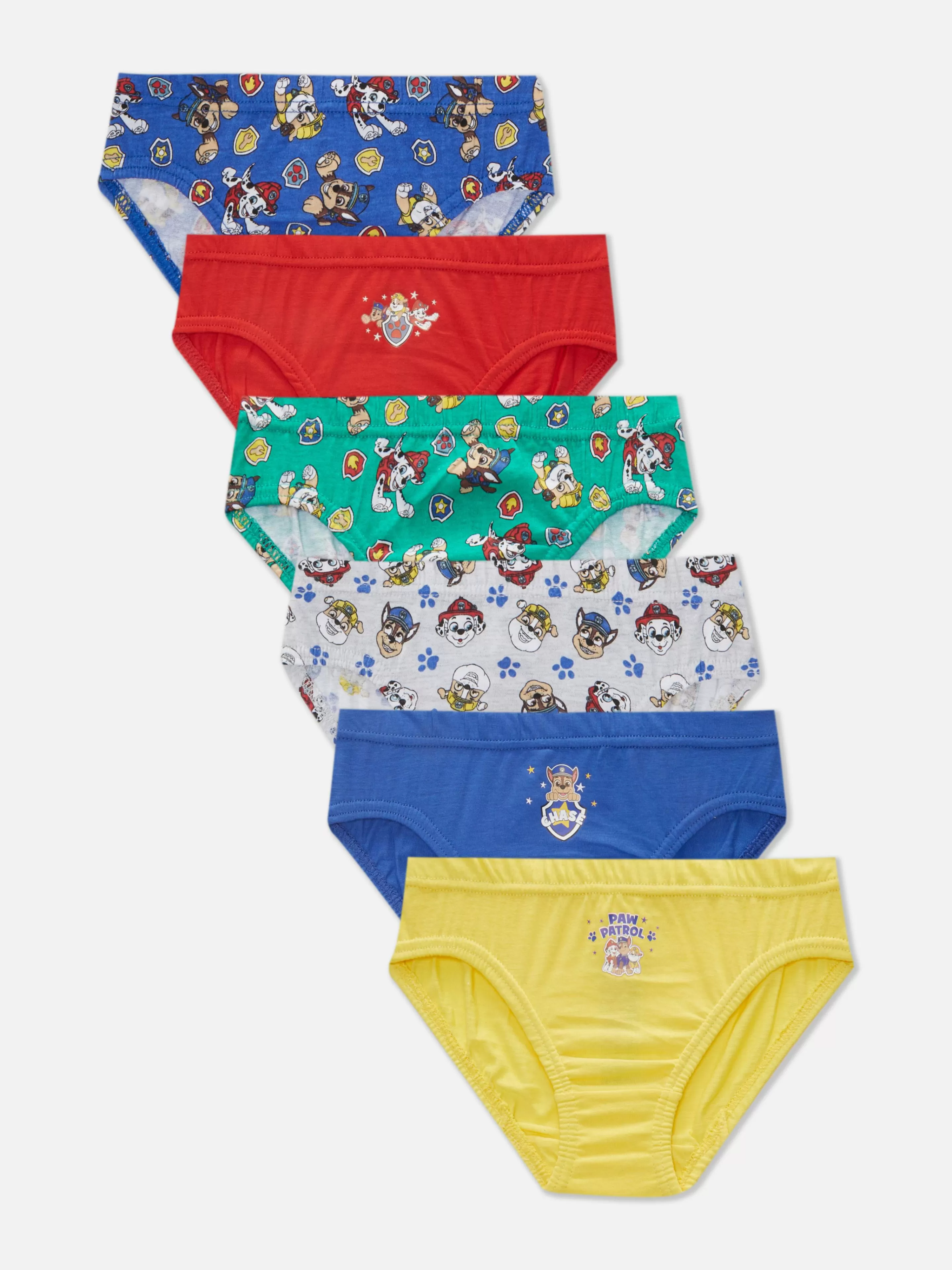 Niños Primark Ropa Interior | Pack De 6 Braguitas De PAW Patrol