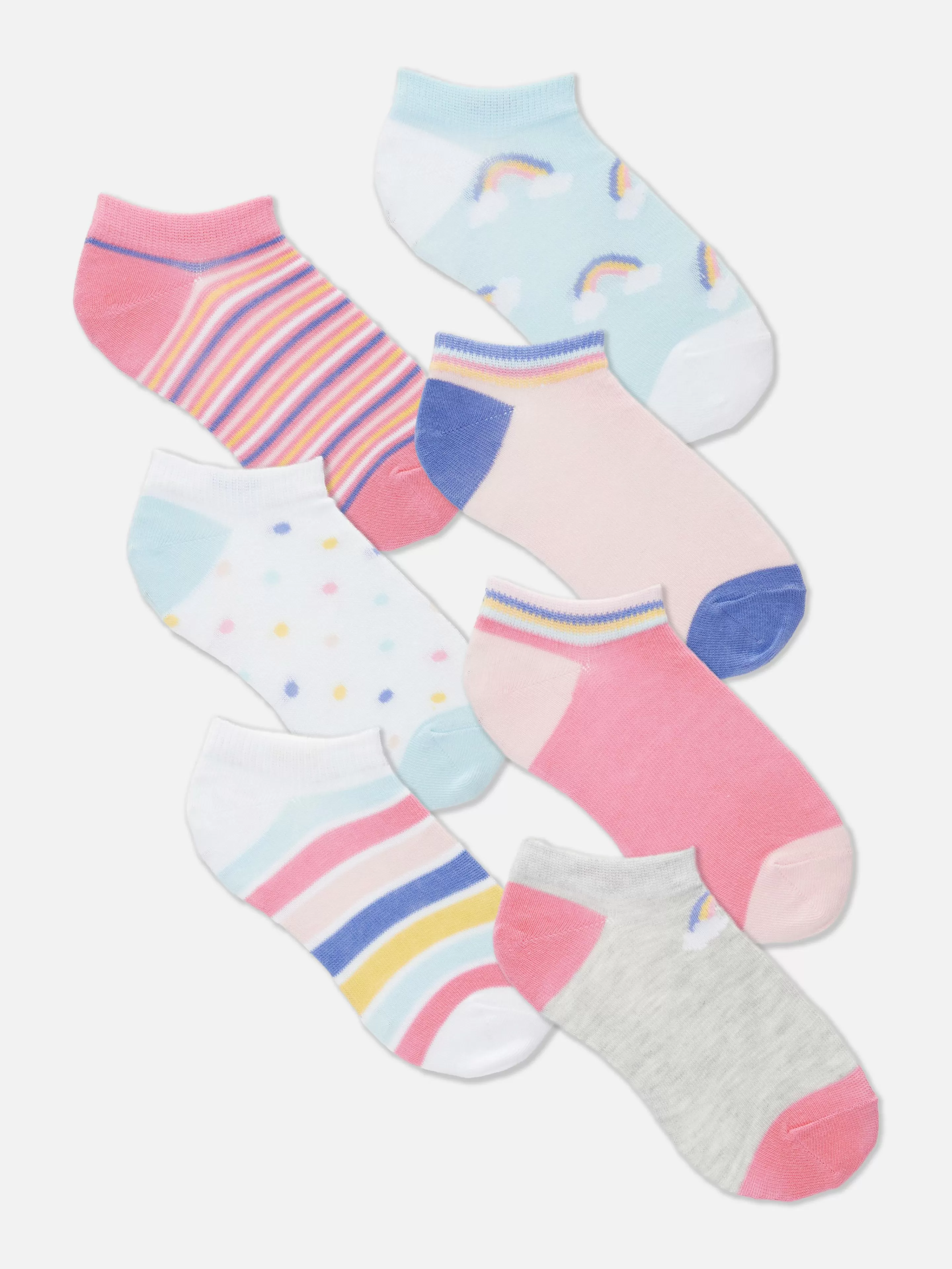 Niños Primark Calcetines Y Medias | Pack De 7 Pares De Calcetines Surtidos