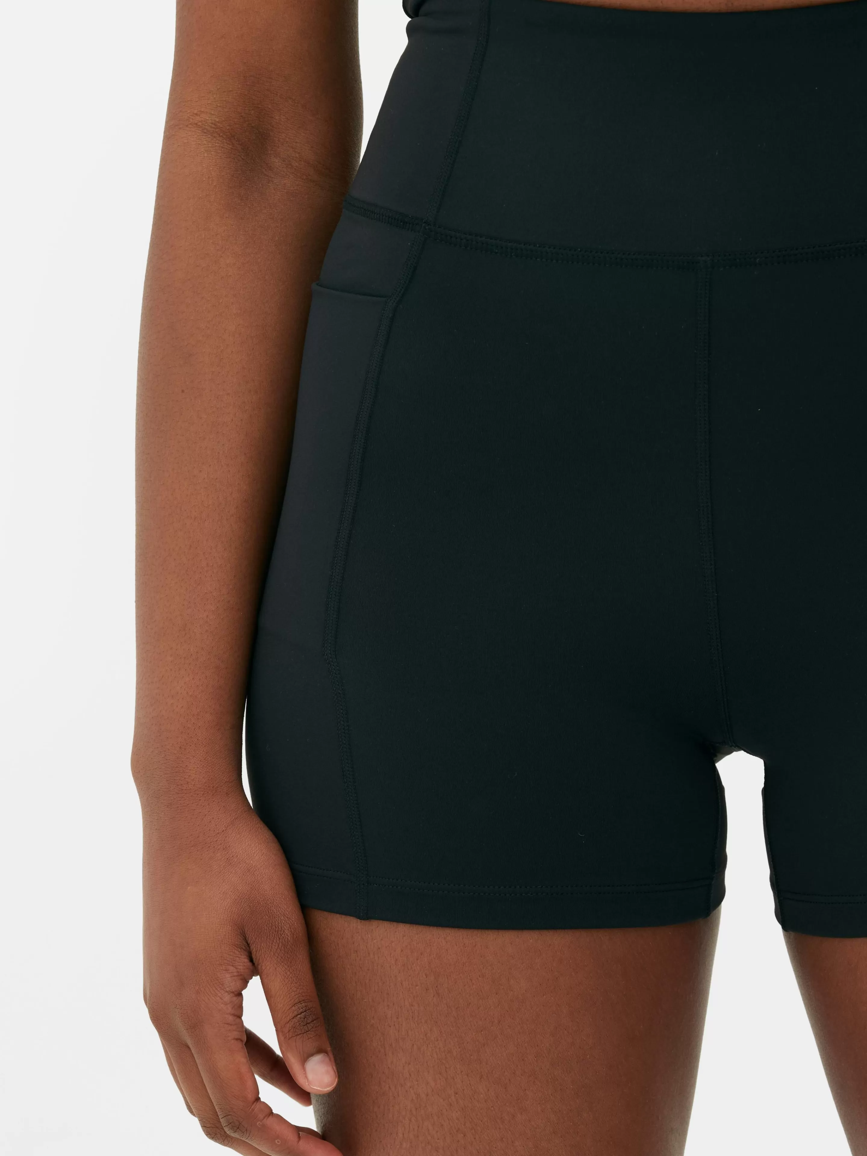Mujer Primark Ropa De Gimnasio Y Deportiva | Pantalón Corto De Yoga Suave De Talle Alto