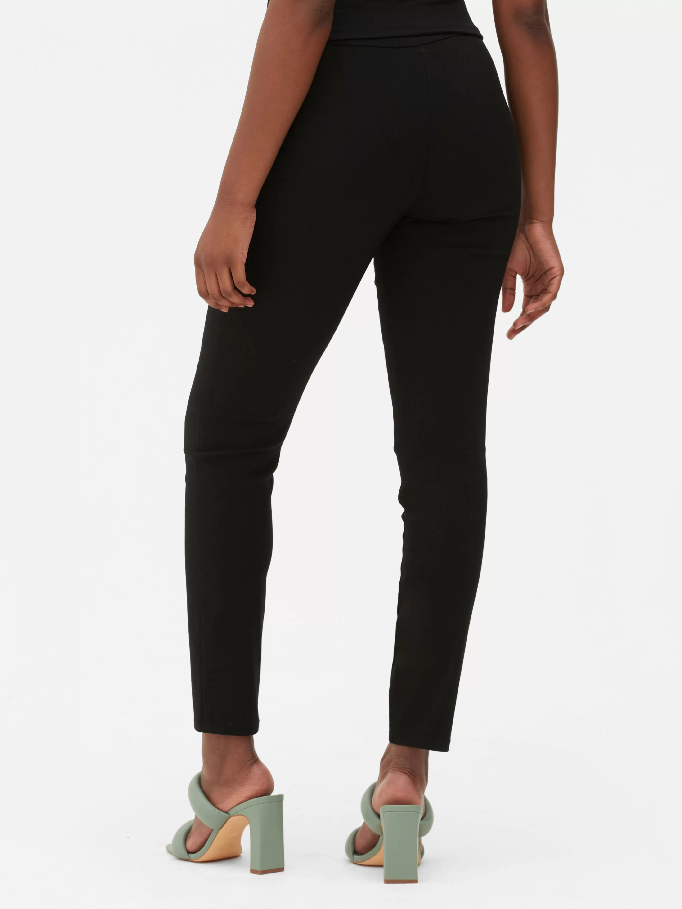 Mujer Primark Pantalones Y Leggings | Pantalón Elástico De Corte Entallado