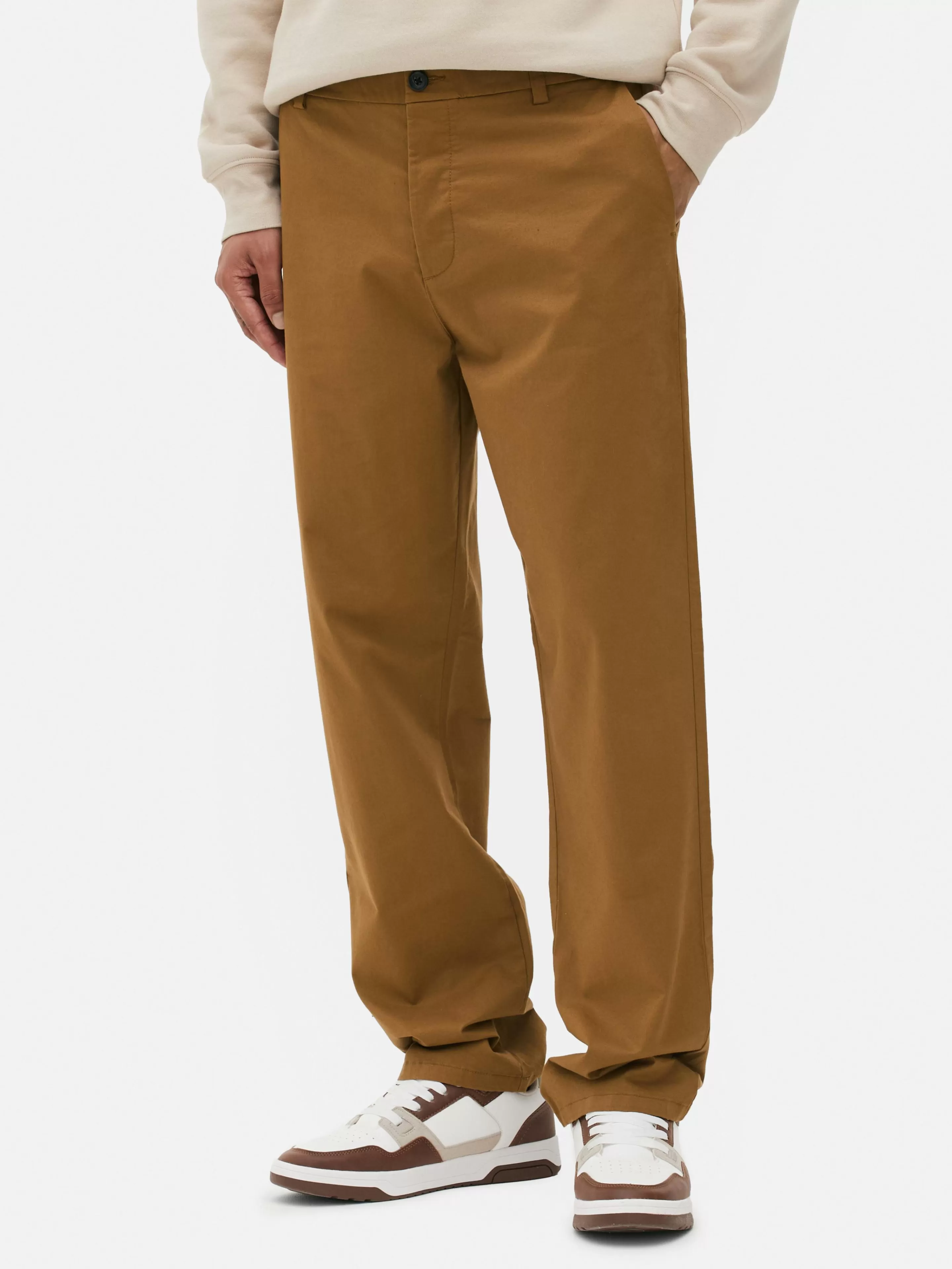 Hombre Primark Pantalón | Pantalones Chinos De Corte Recto