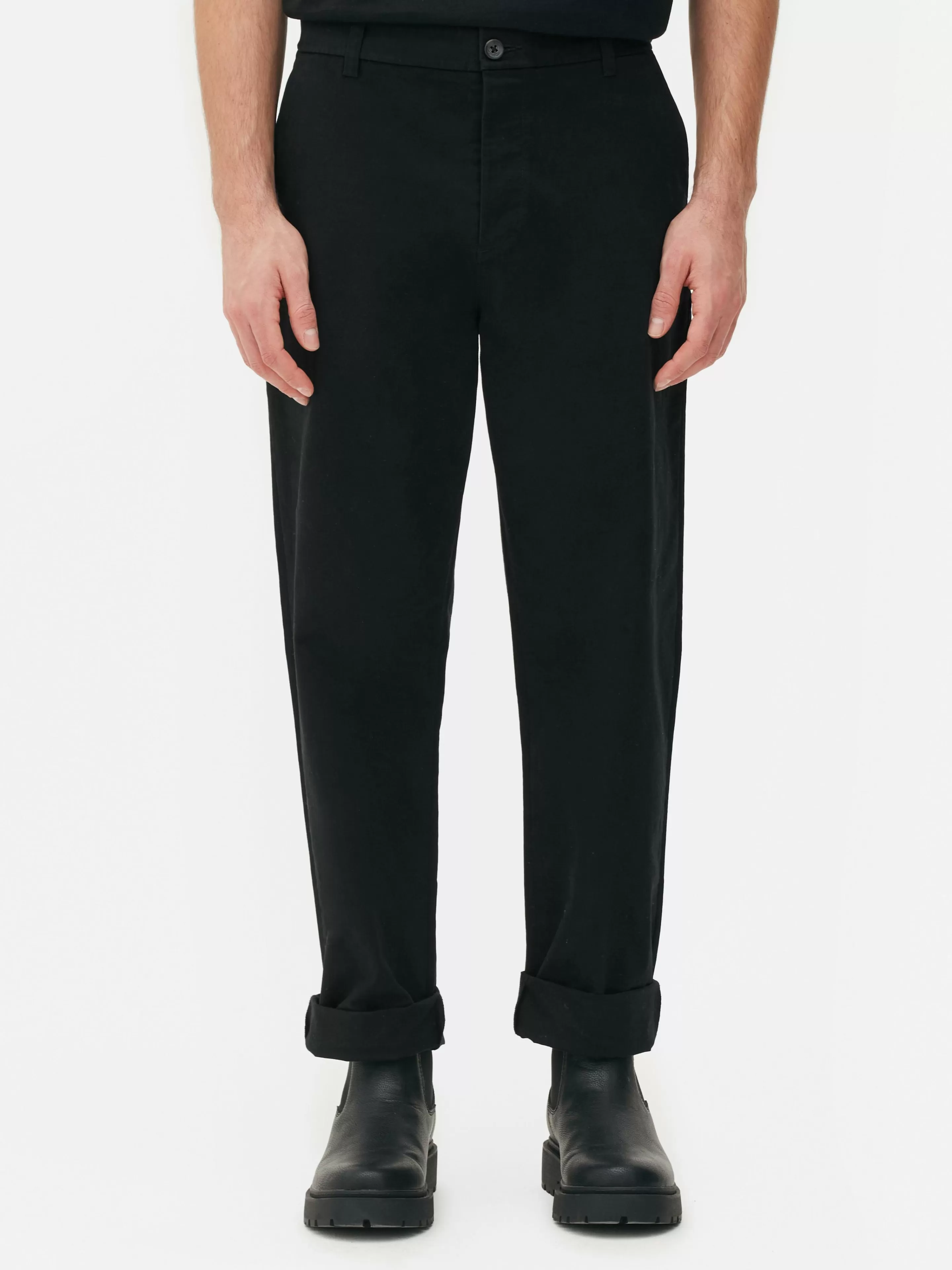 Hombre Primark Pantalón | Pantalones Chinos De Corte Recto