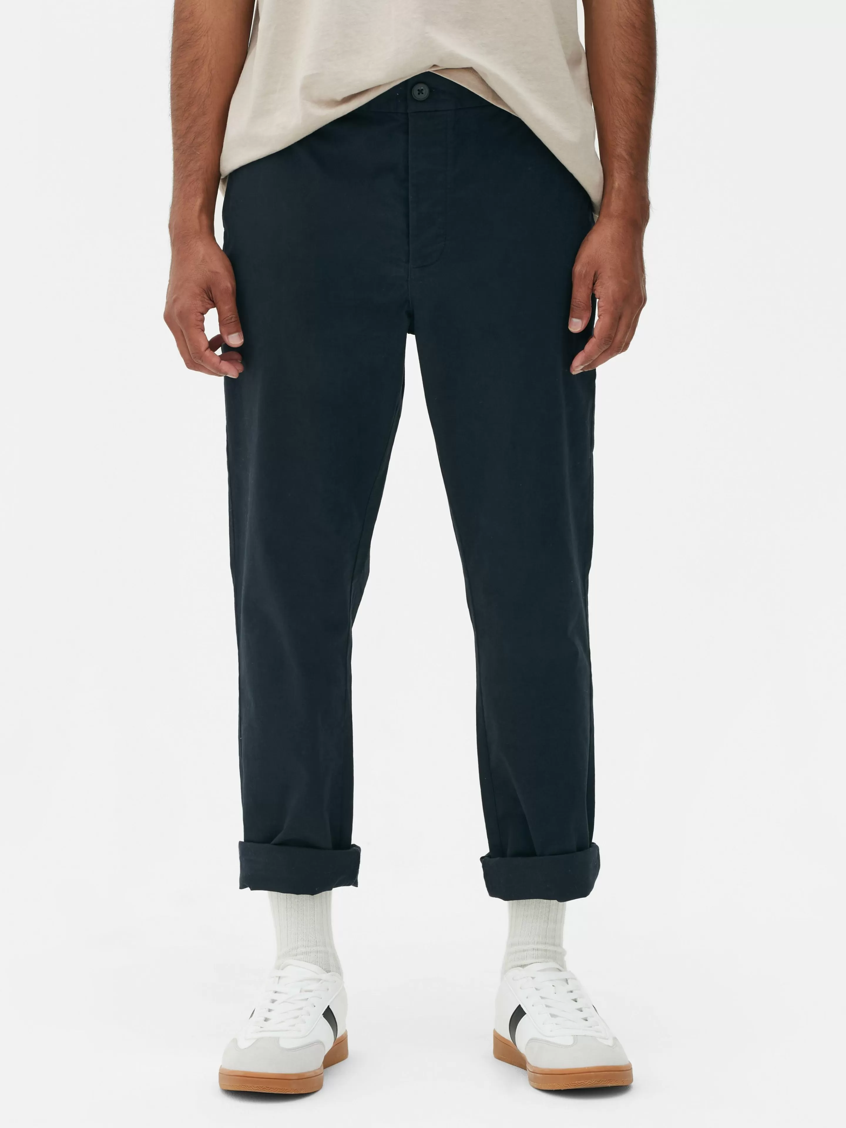 Hombre Primark Pantalón | Pantalones Chinos De Corte Recto