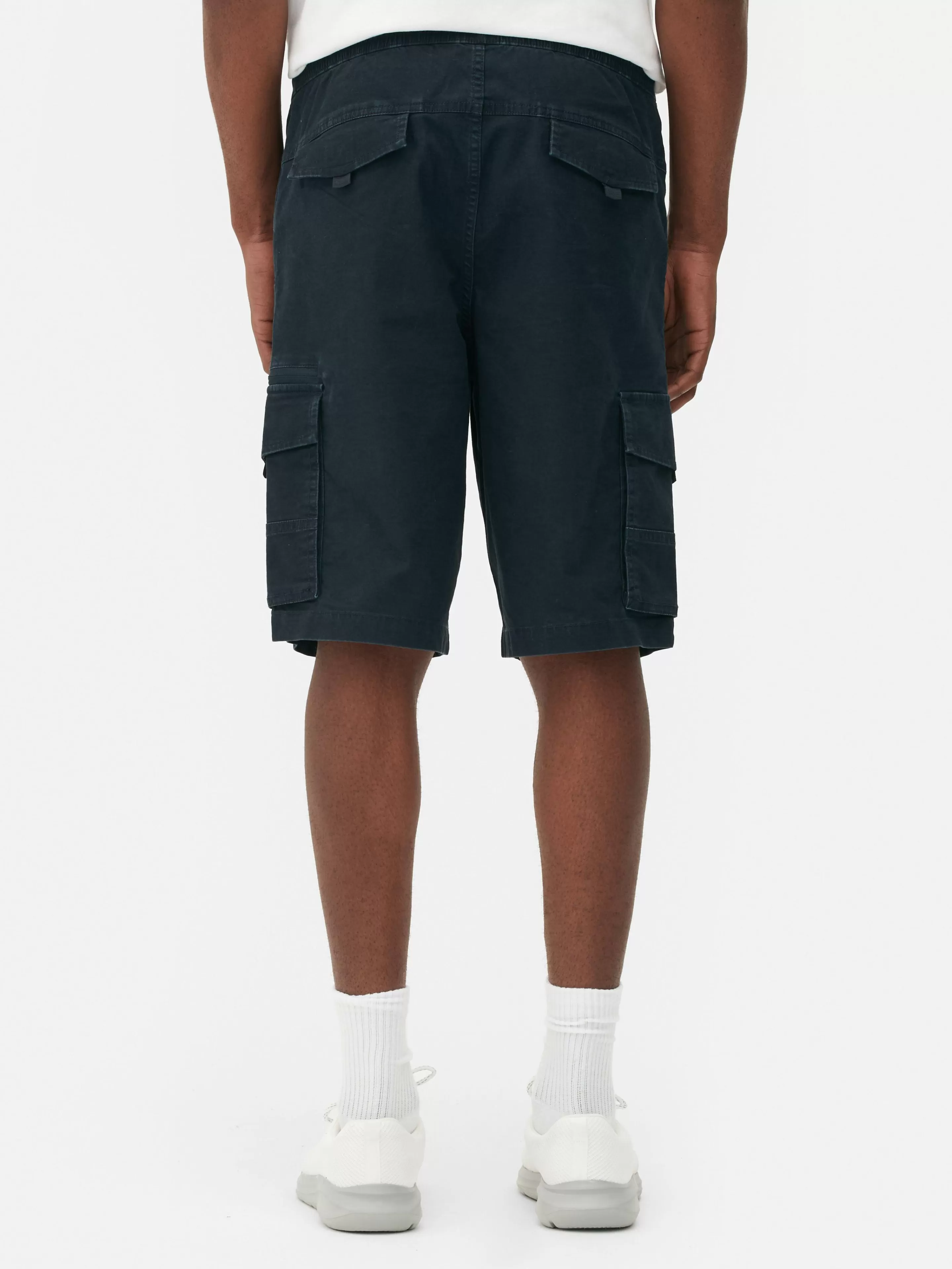 Hombre Primark Pantalones Cortos | Pantalones Cortos Cargo Con Cordón De Ajuste