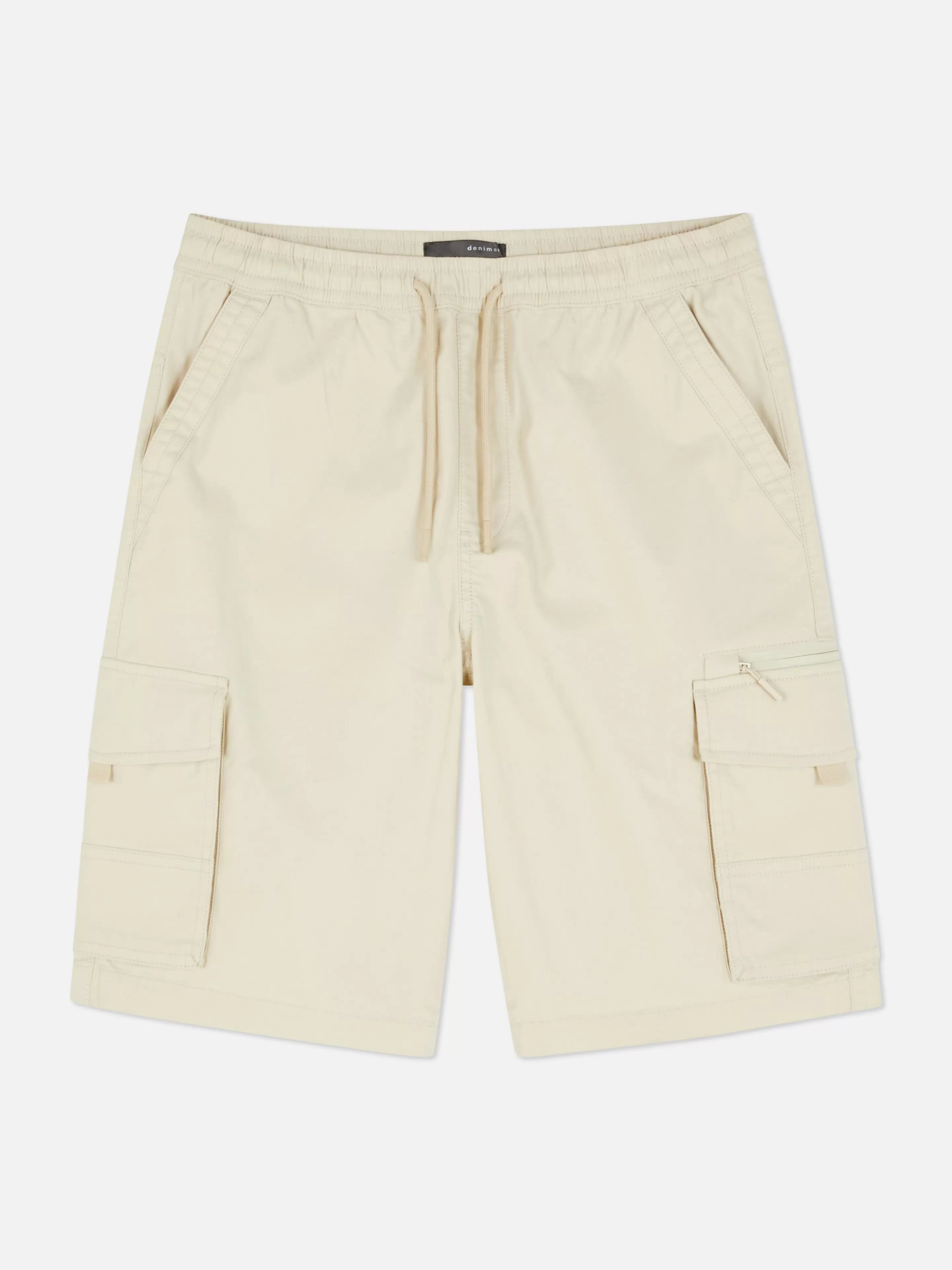 Hombre Primark Pantalones Cortos | Pantalones Cortos Cargo Con Cordón De Ajuste