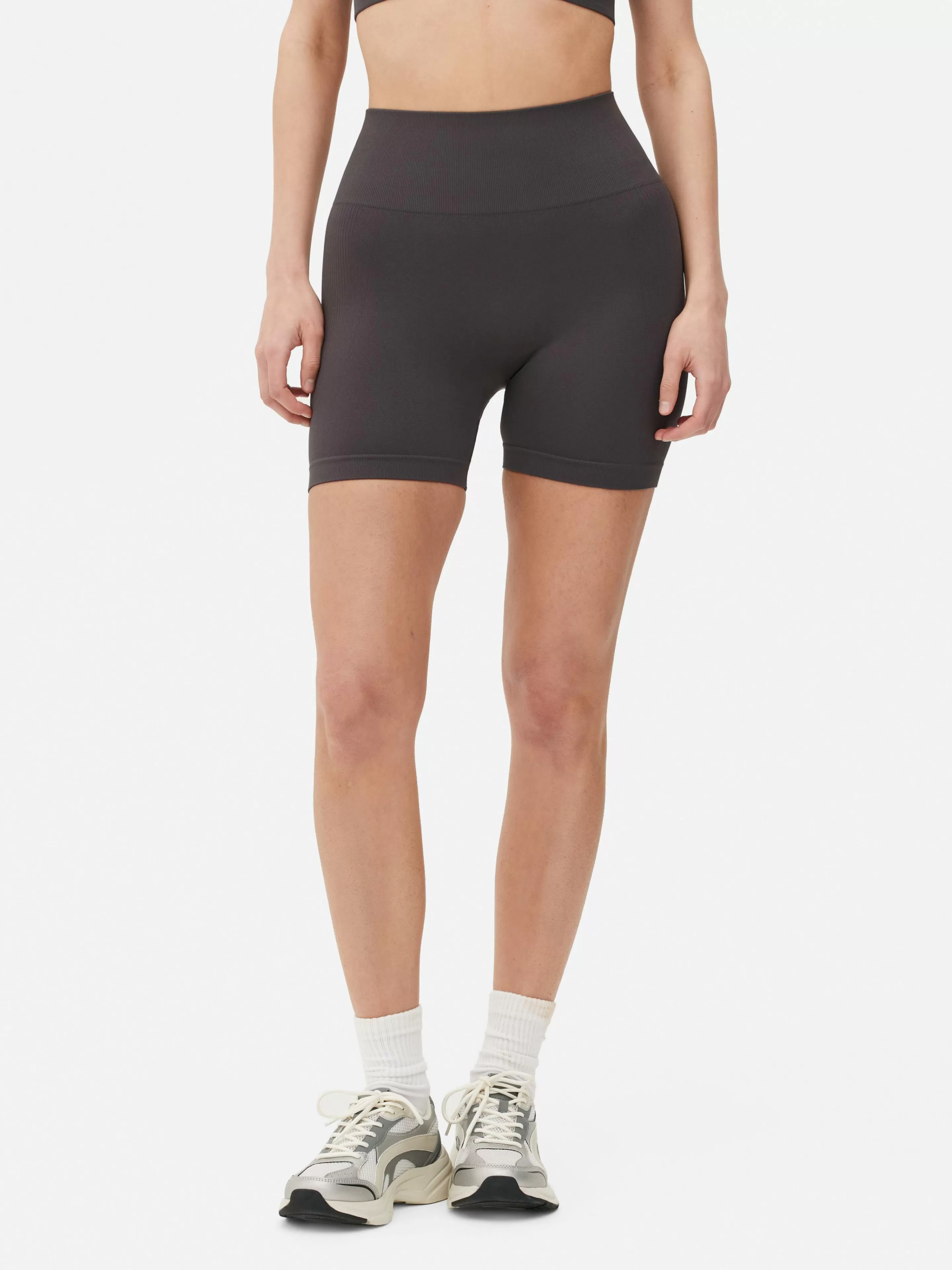 Mujer Primark Ropa De Gimnasio Y Deportiva | Pantalones Cortos De Talle Alto Sin Costuras