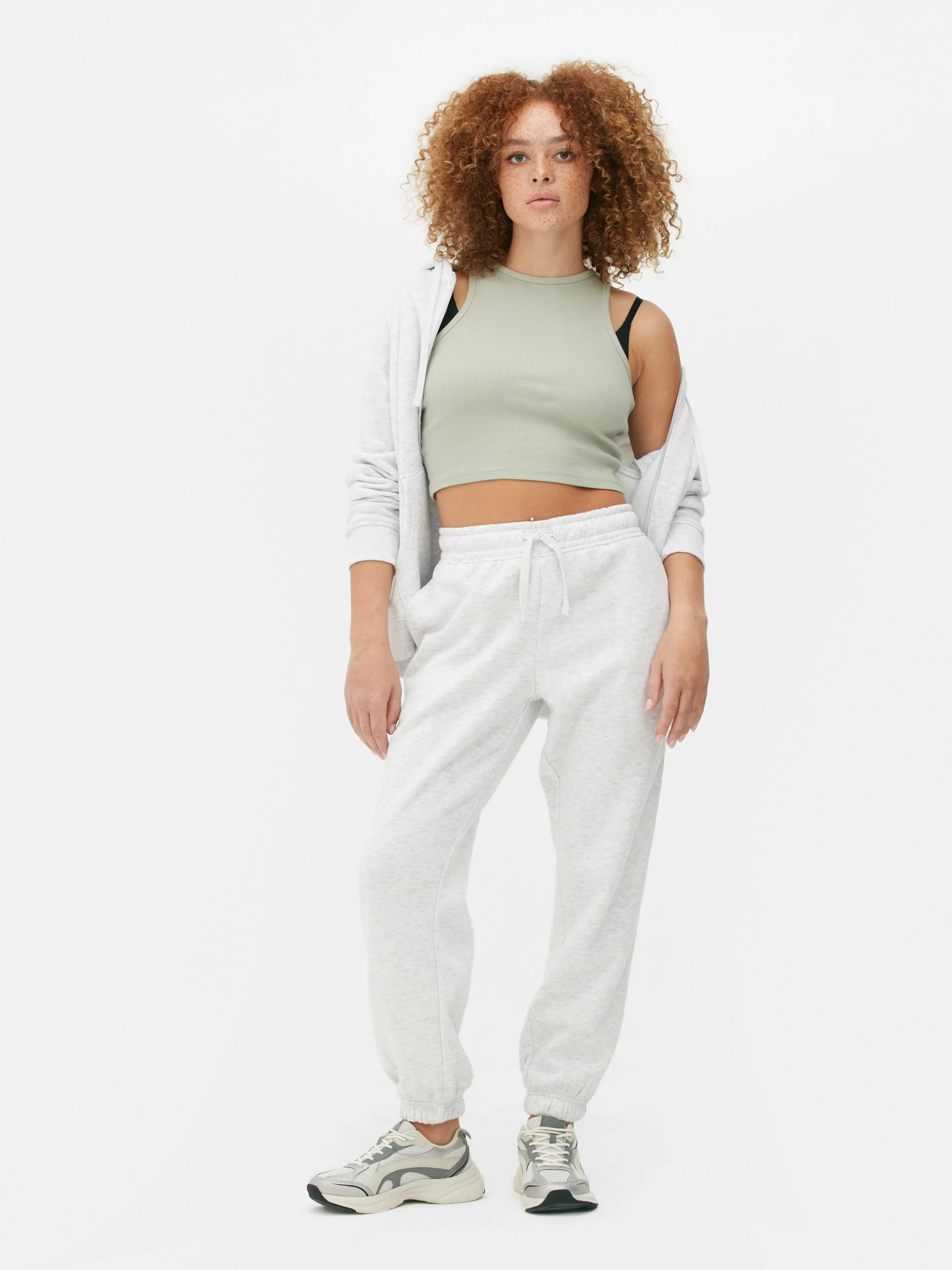 Mujer Primark Pantalones De Chándal | Pantalones De Chándal De Corte Recto Con Cordón De Ajuste