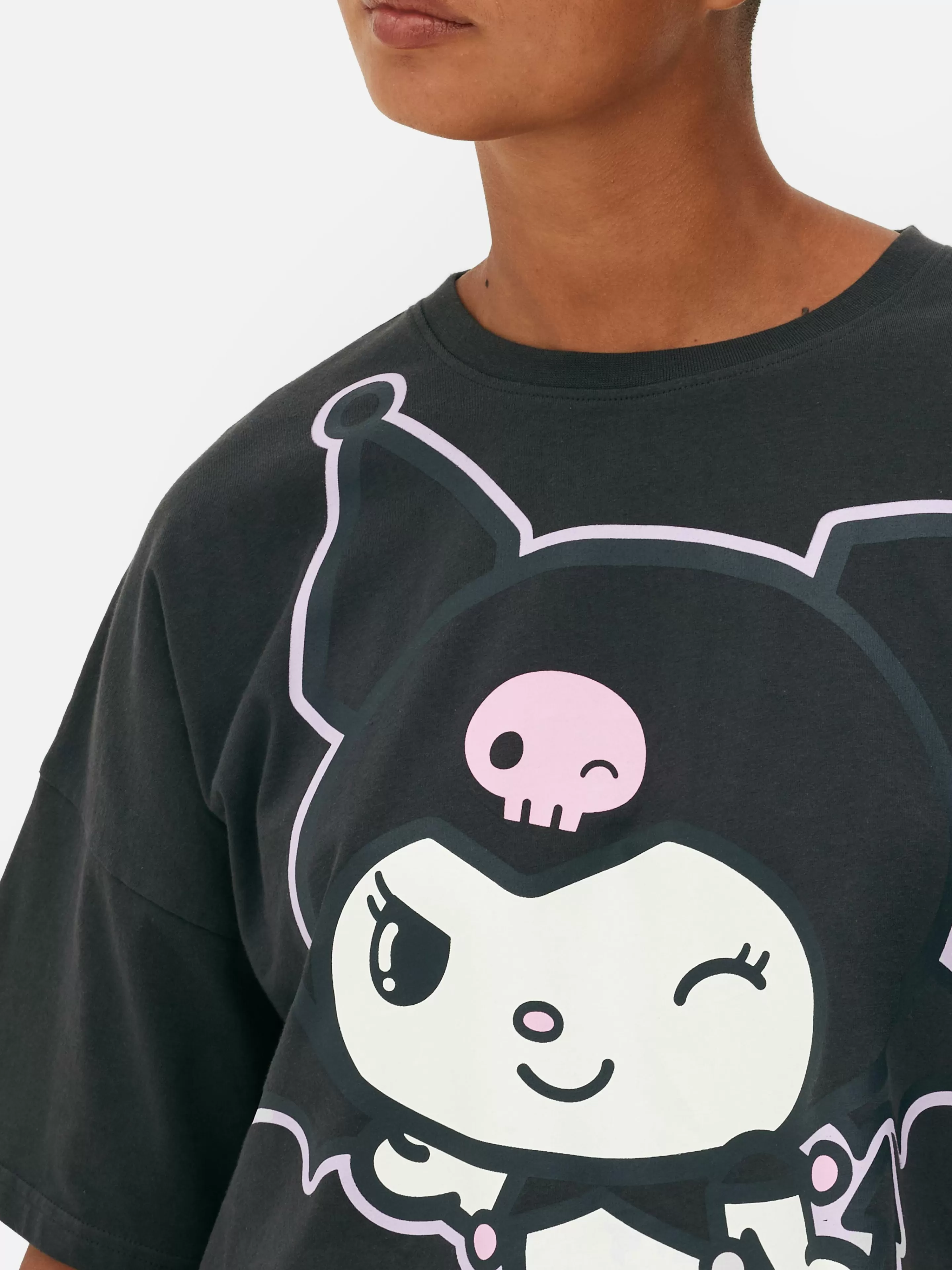 Mujer Primark Sets De Pijamas | Pijama Corto De Kuromi De Hello Kitty
