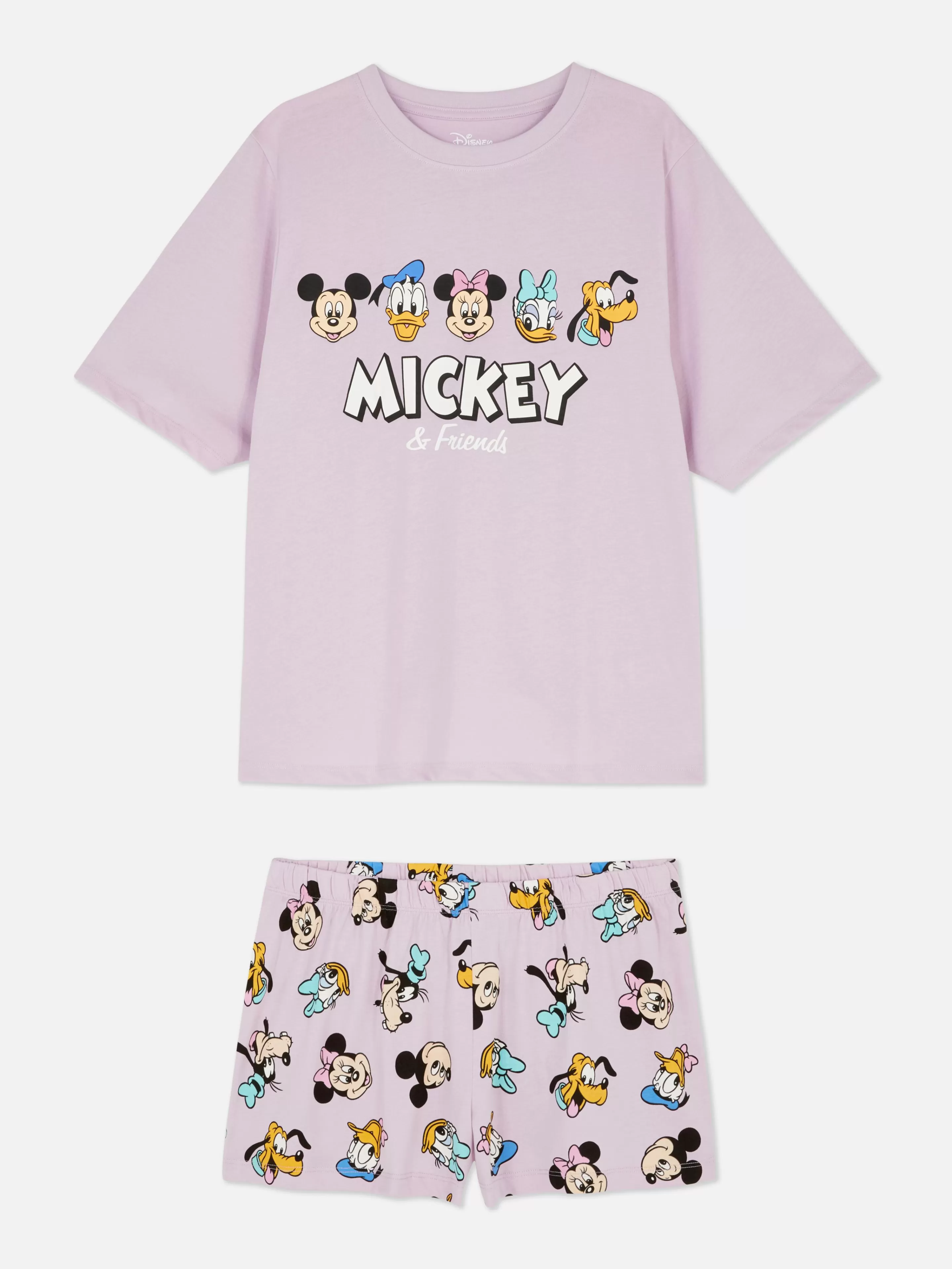 Mujer Primark Sets De Pijamas | Pijama Corto De Mickey Mouse & Friends De Disney