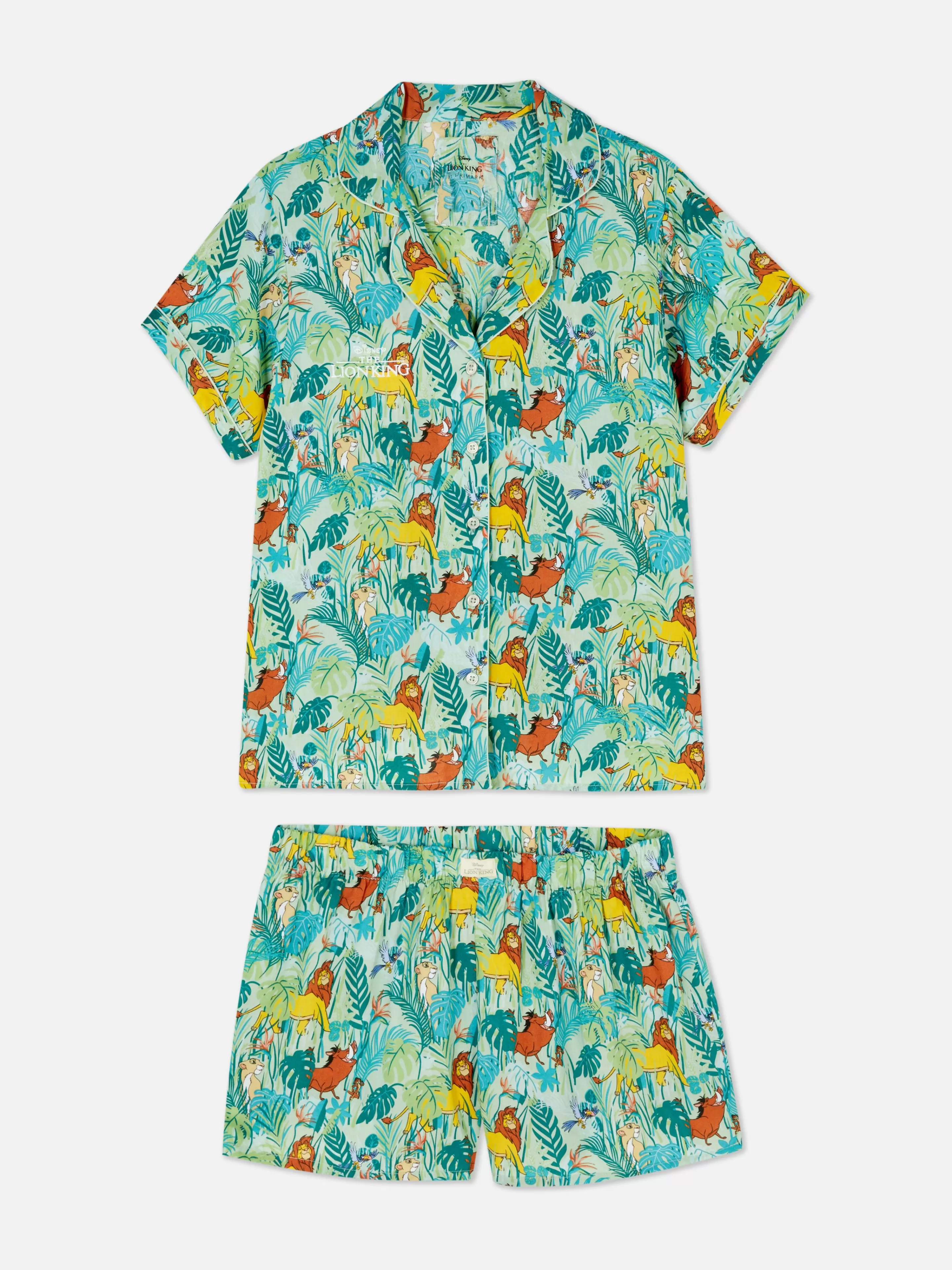 Mujer Primark Sets De Pijamas | Pijama Corto De Punto De El Rey León De Disney