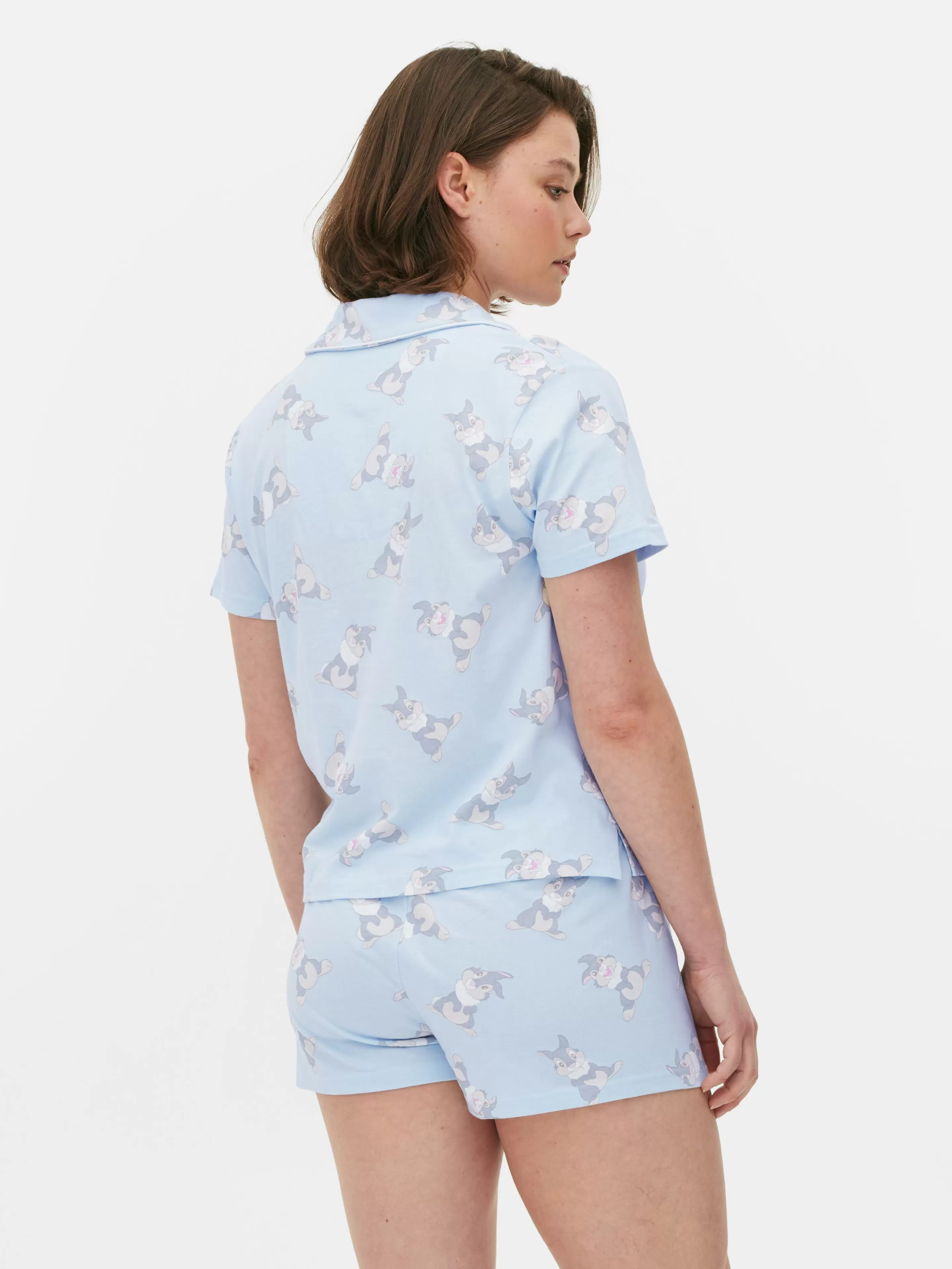 Mujer Primark Sets De Pijamas | Pijama De Manga Corta De Bambi Y Tambor De Disney