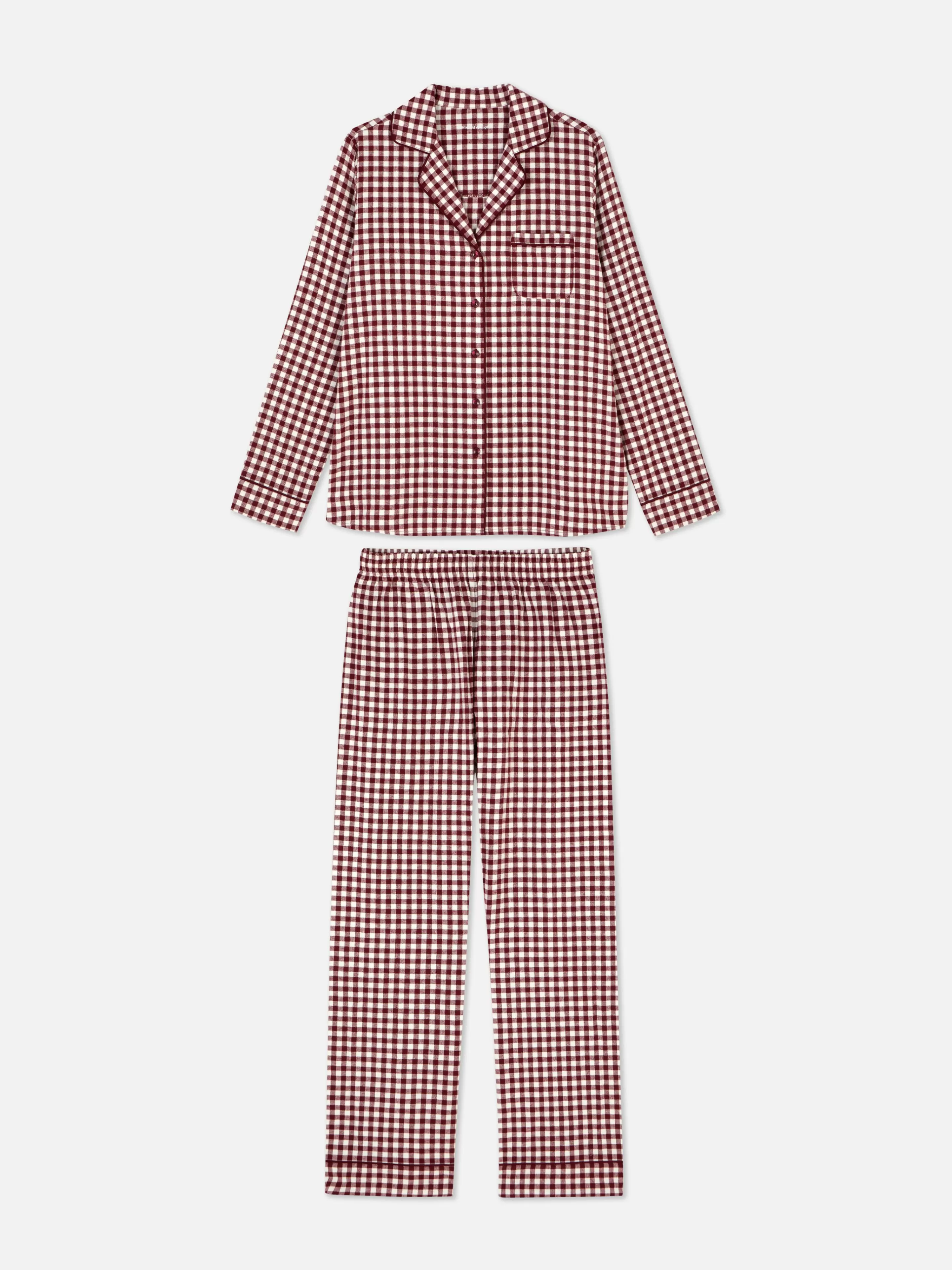 Mujer Primark Sets De Pijamas | Pijama De Manga Larga De Franela