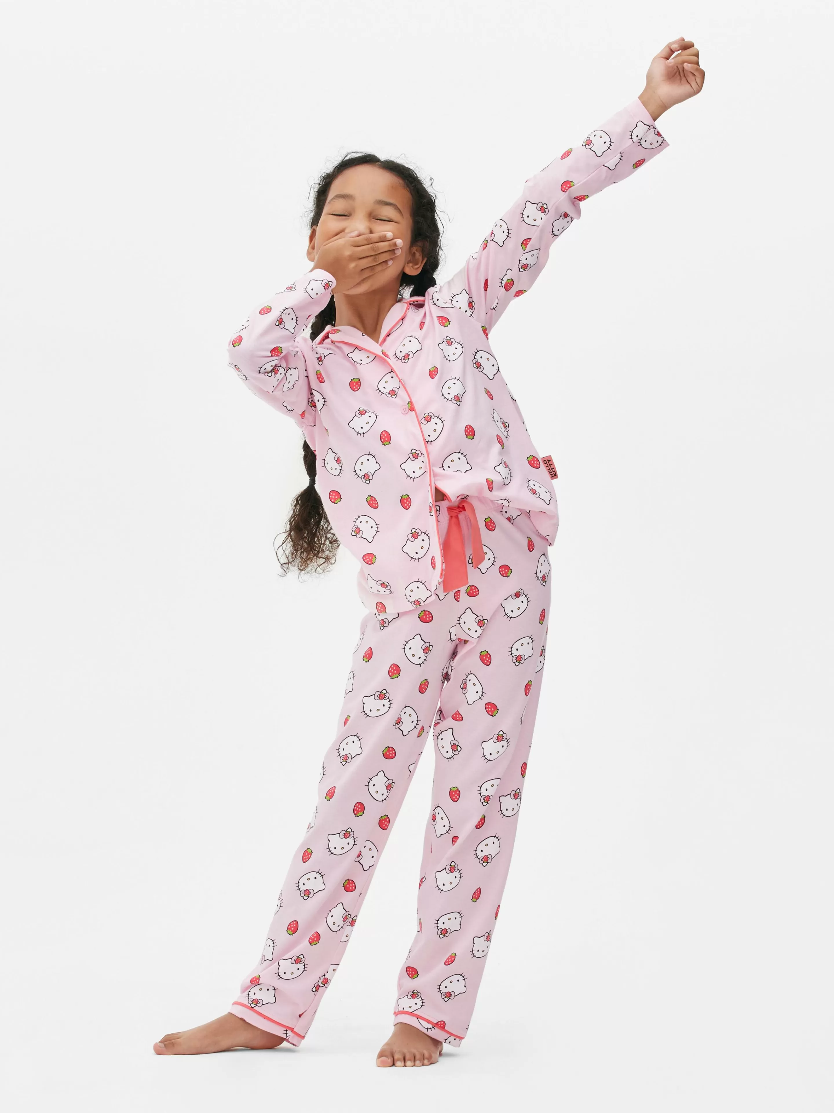 Niños Primark Pijamas Y Ropa Para Dormir | Pijama De Manga Larga De Hello Kitty