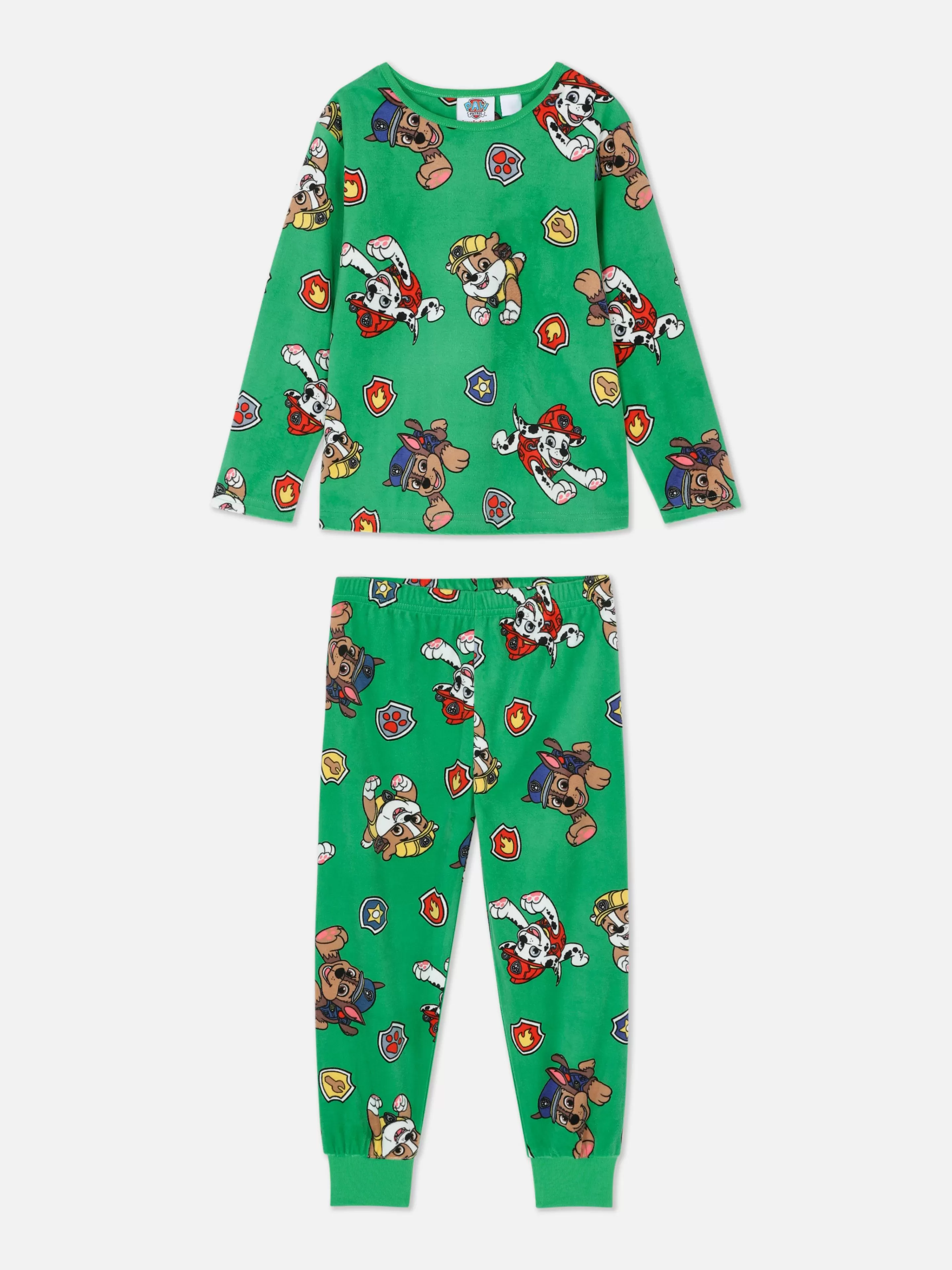 Niños Primark Pijamas Y Ropa Para Dormir | Pijama Largo De Velvetón De PAW Patrol