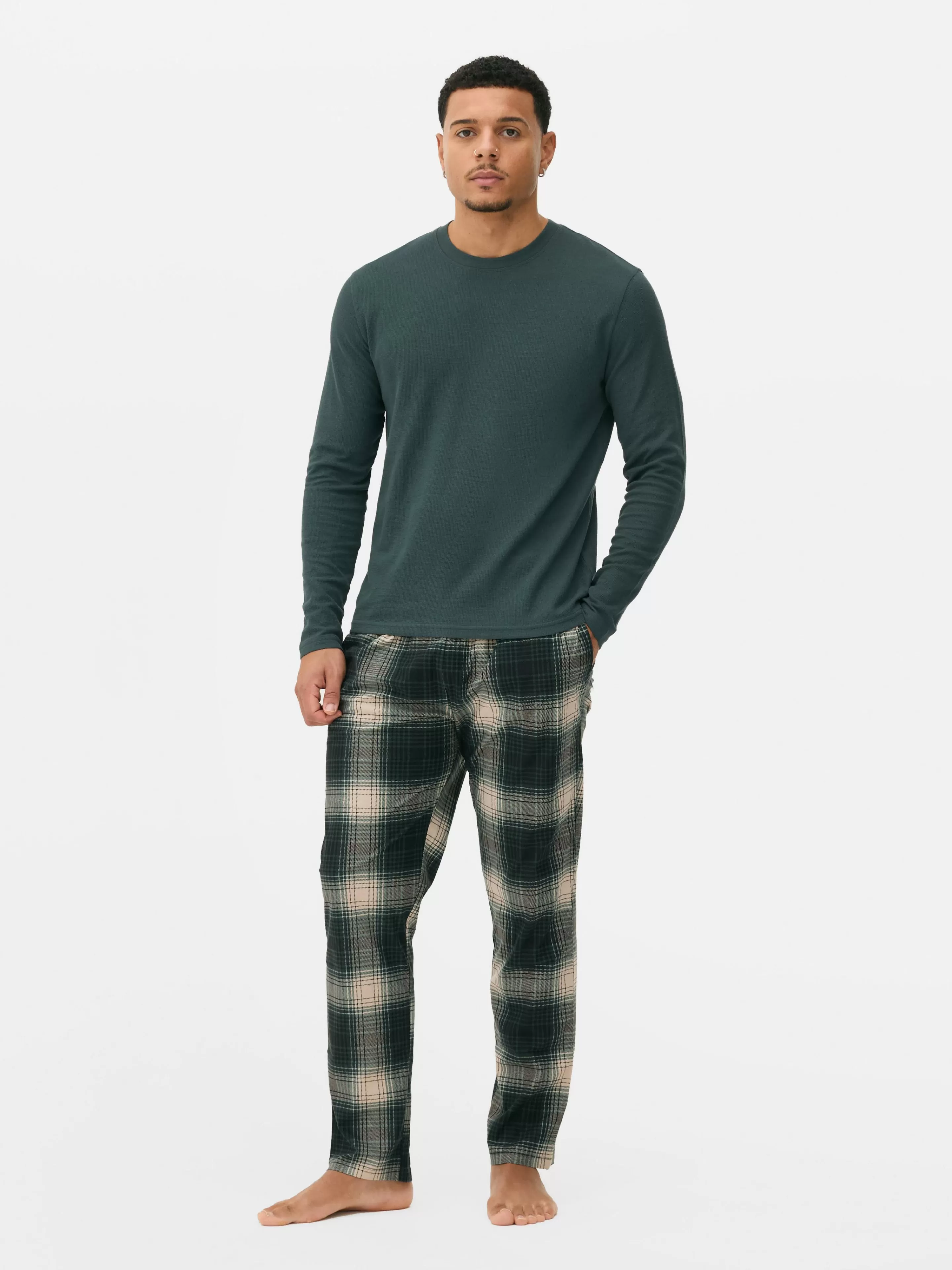 Hombre Primark Pijama | Pijama Largo Extrasuave