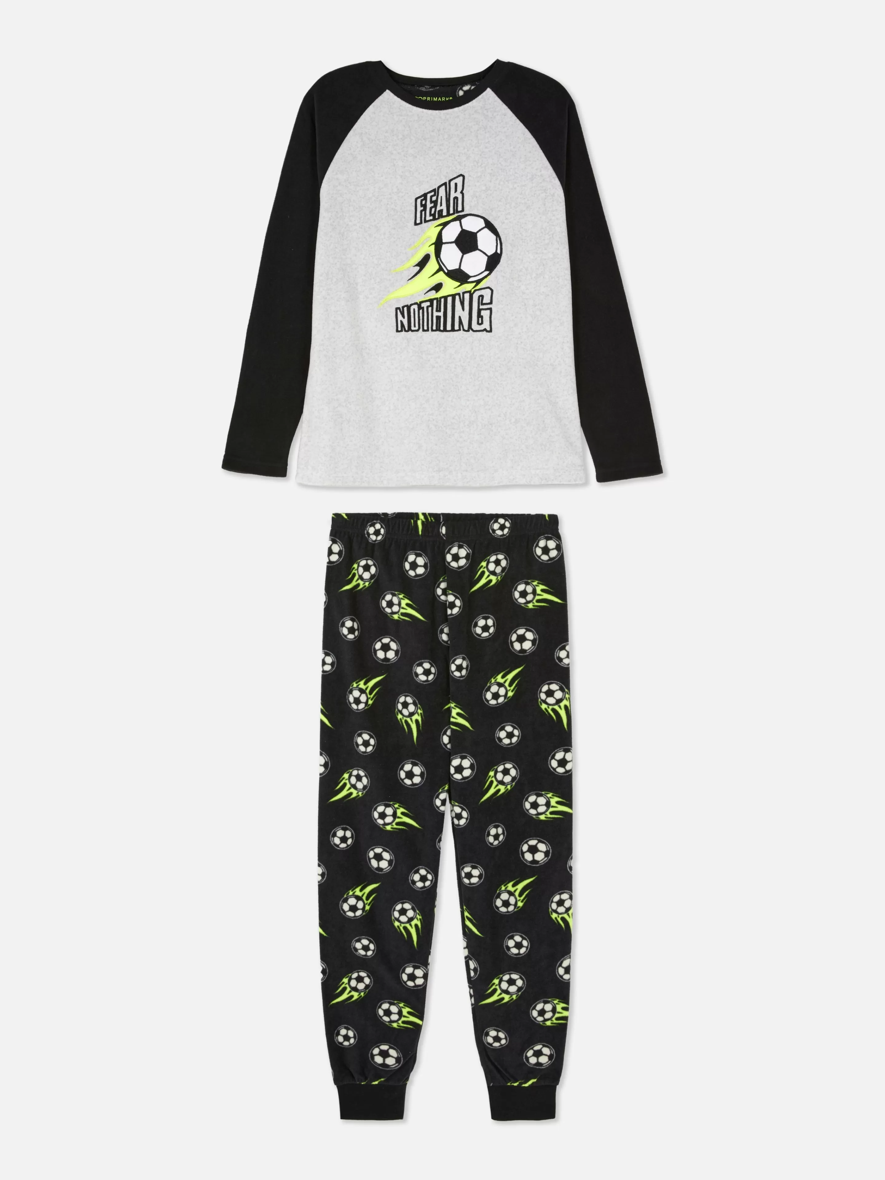 Niños Primark Pijamas Y Ropa Para Dormir | Pijama Polar Con Motivos De Fútbol