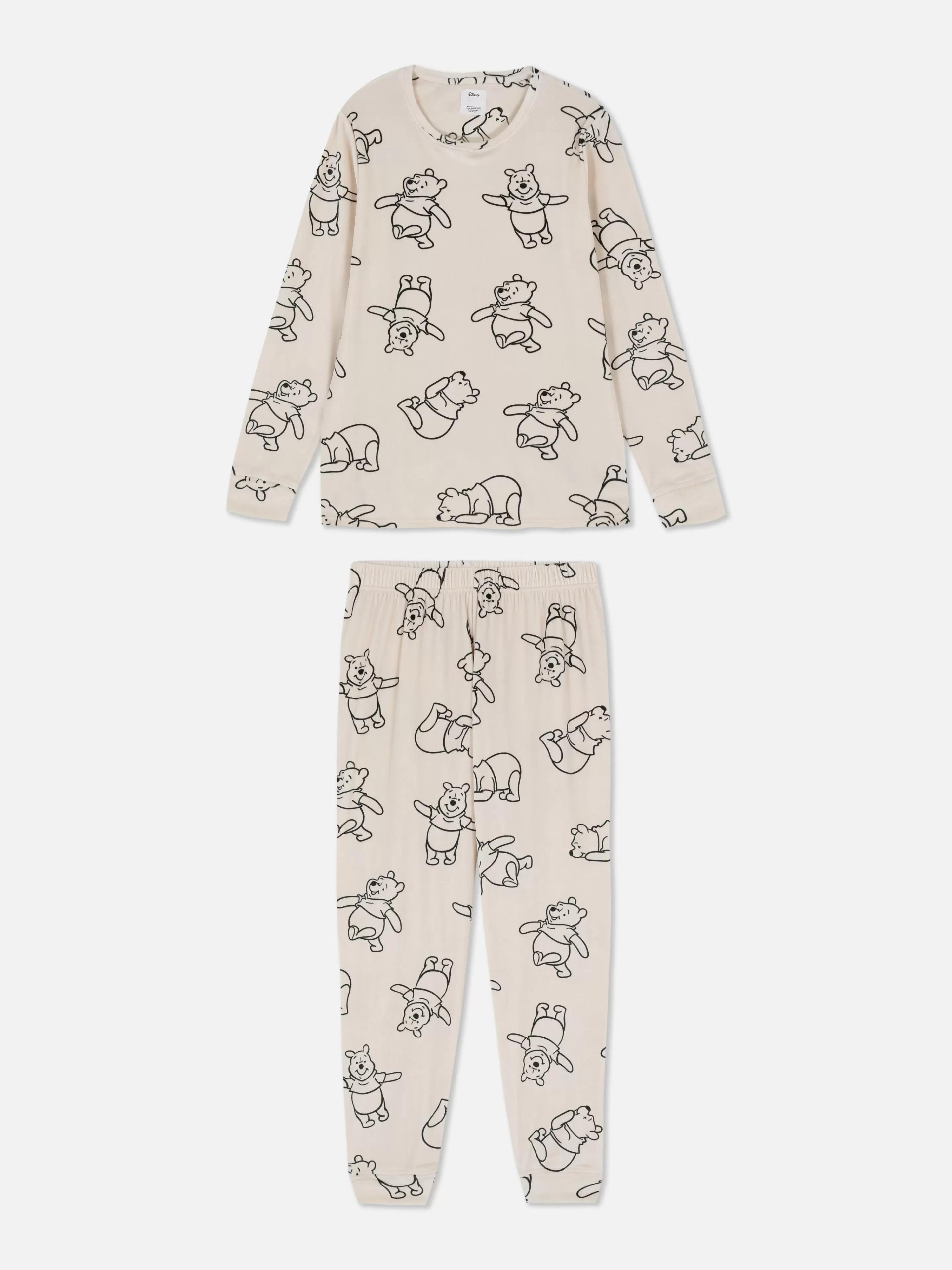 Mujer Primark Sets De Pijamas | Pijama Polar De Manga Larga Con Personajes De Disney