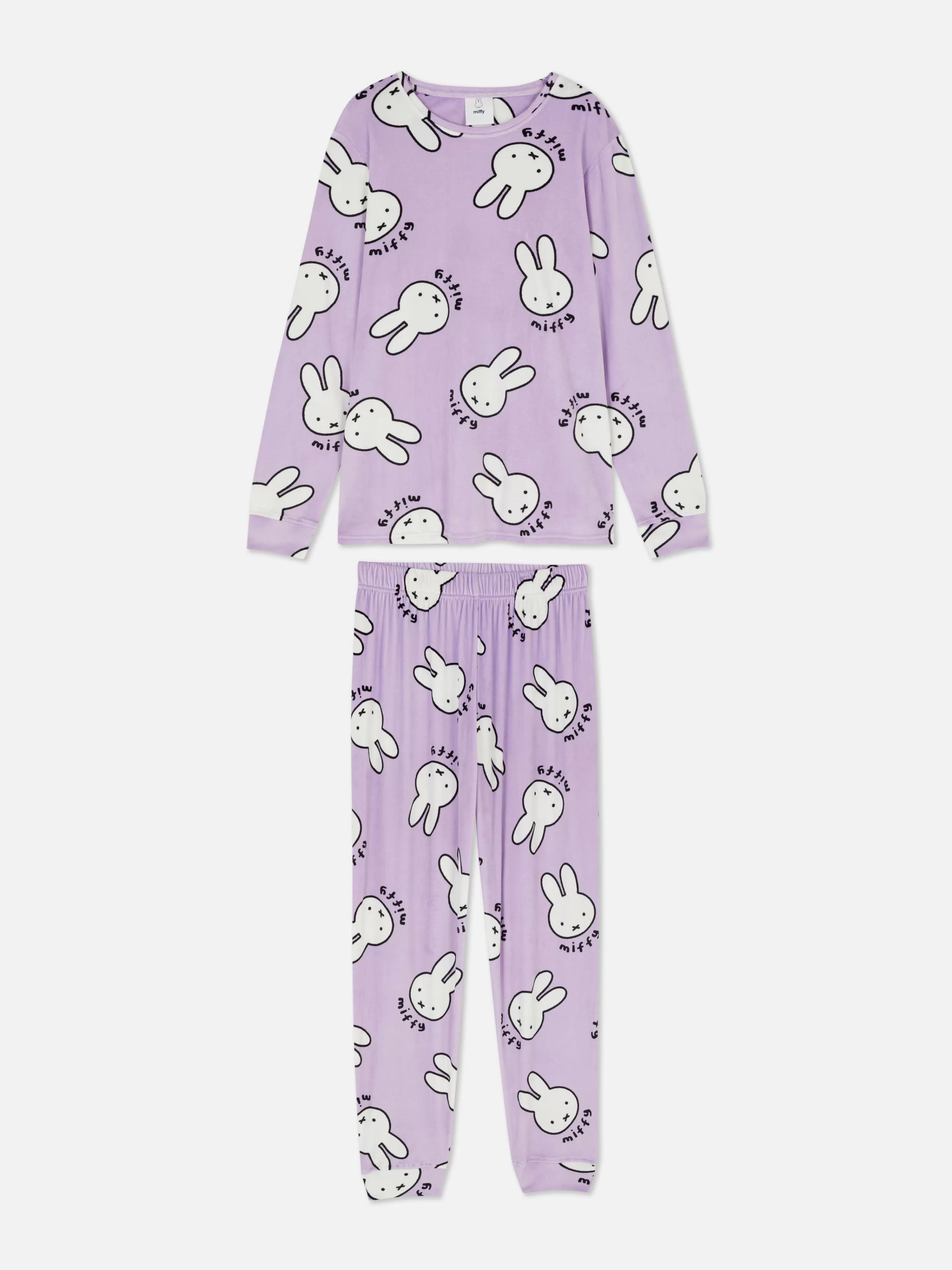 Mujer Primark Sets De Pijamas | Pijama Polar De Manga Larga De Miffy