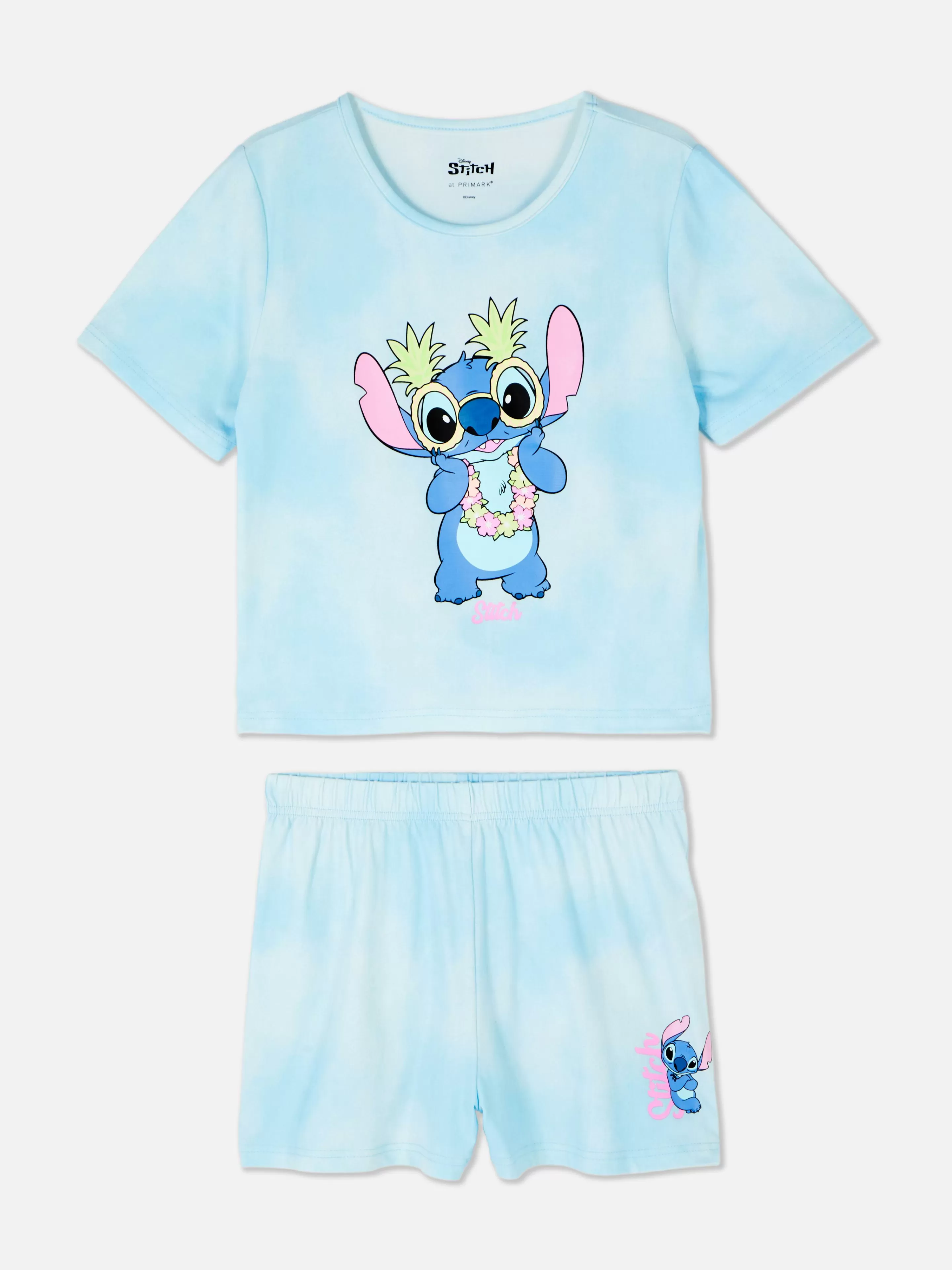 Niños Primark Pijamas Y Ropa Para Dormir | Pijama Tie-dye De Manga Corta De Stitch De Disney