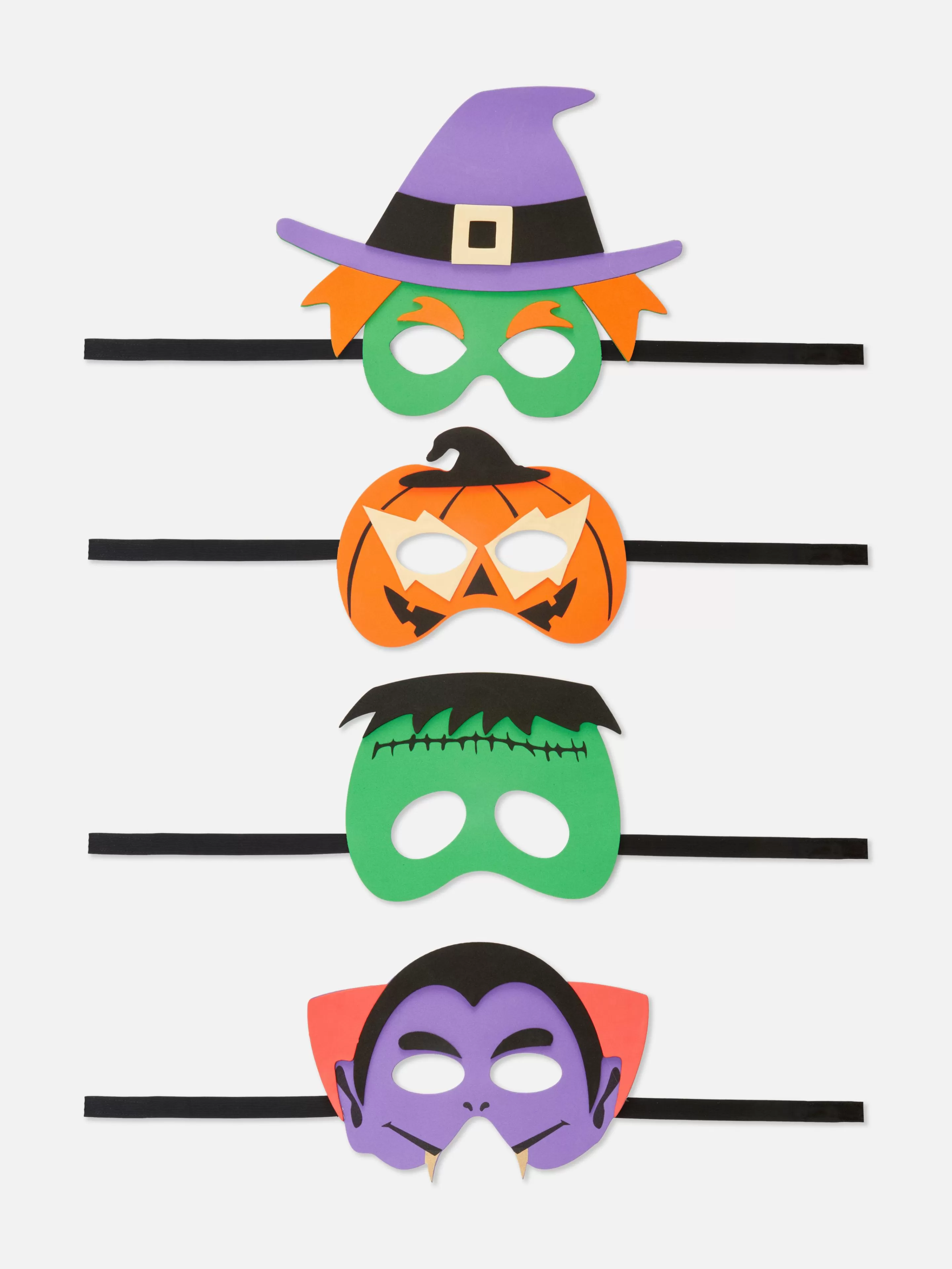 Primark Disfraces De Halloween Infantiles | Set De 4 Máscaras De Halloween