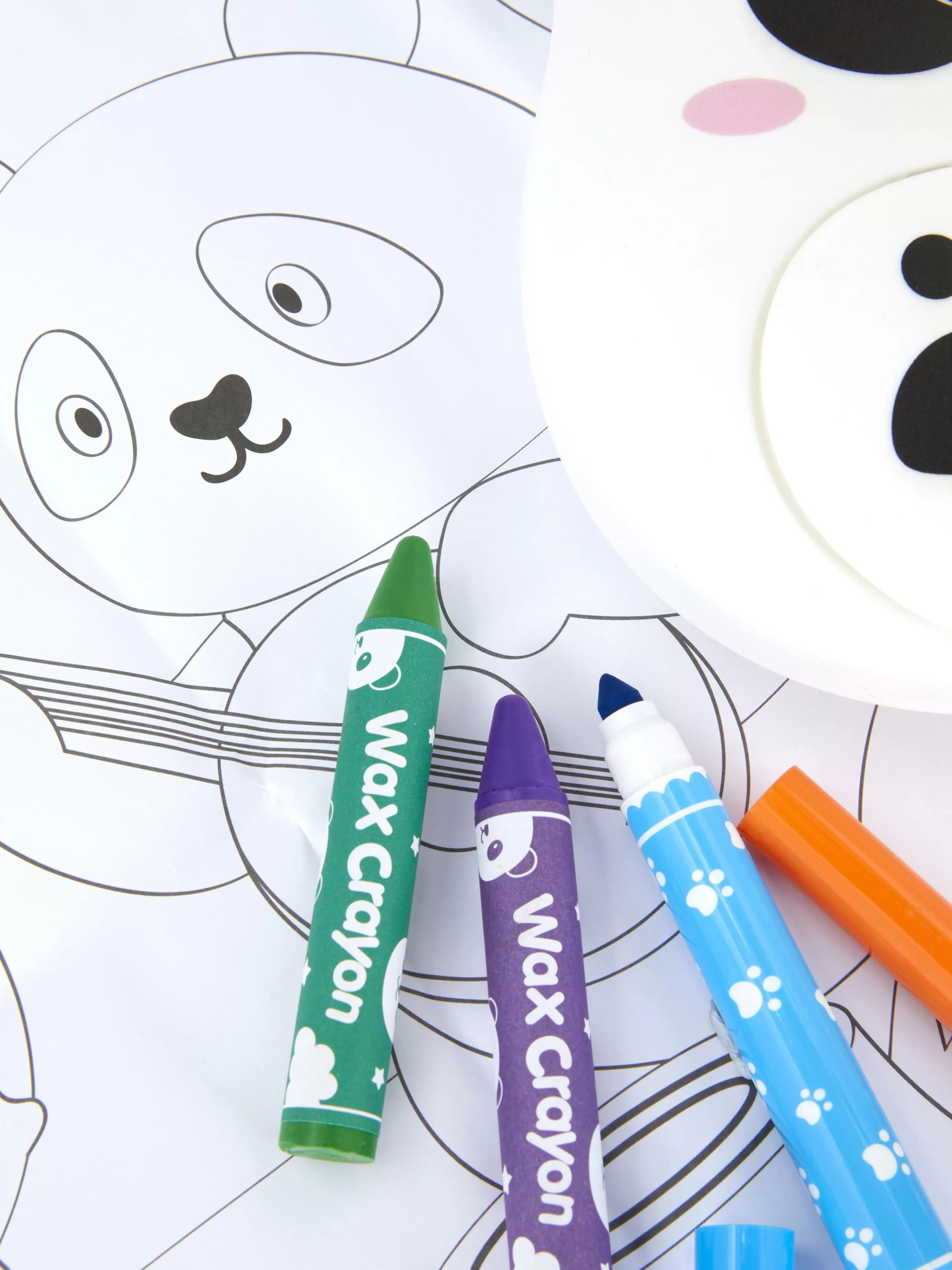 Niños Primark Manualidades | Set De Colorear Con Panda