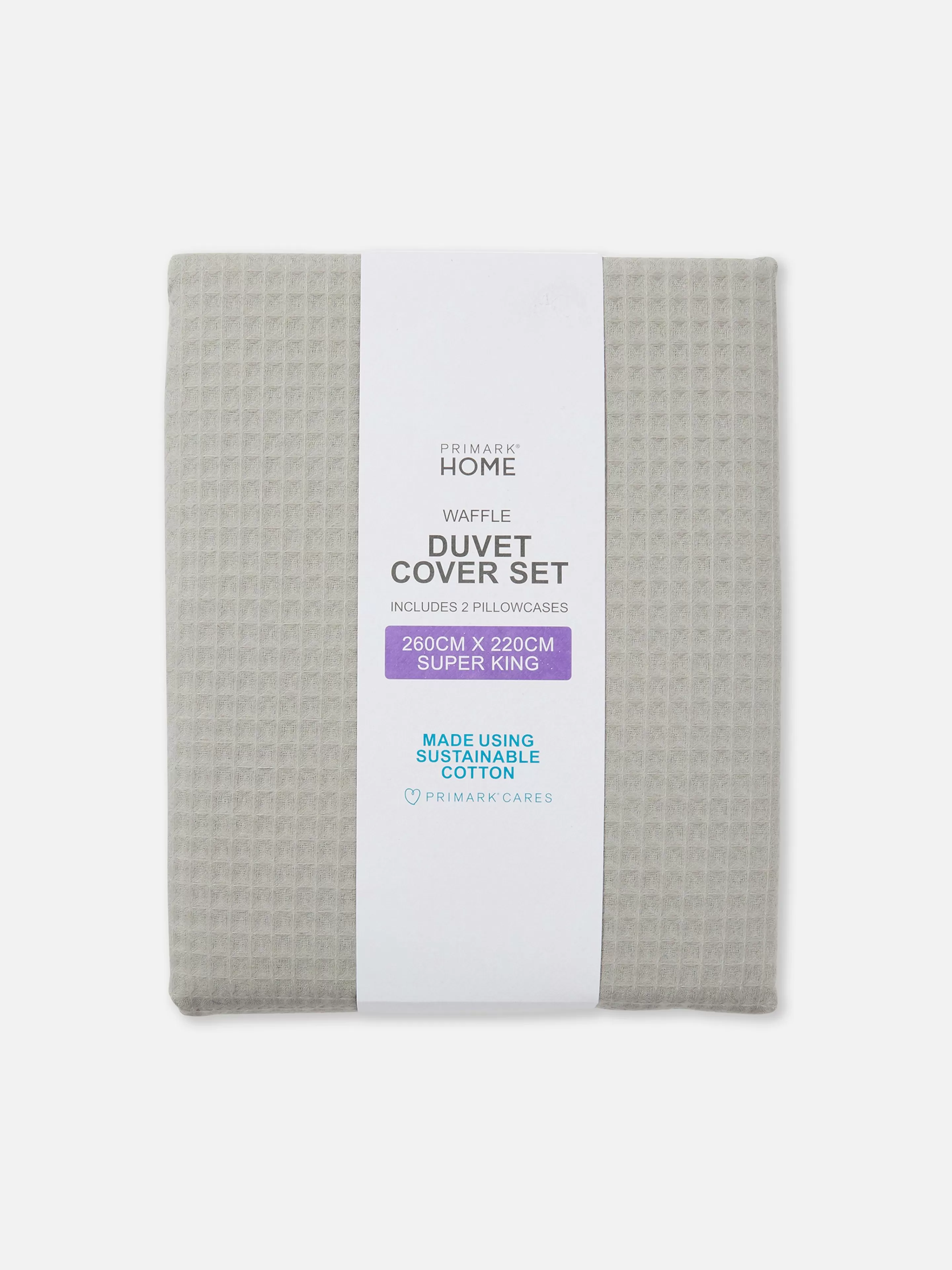 Primark Fundas De Edredón Y Sets | Set De Funda Nórdica Super King Size En Gris