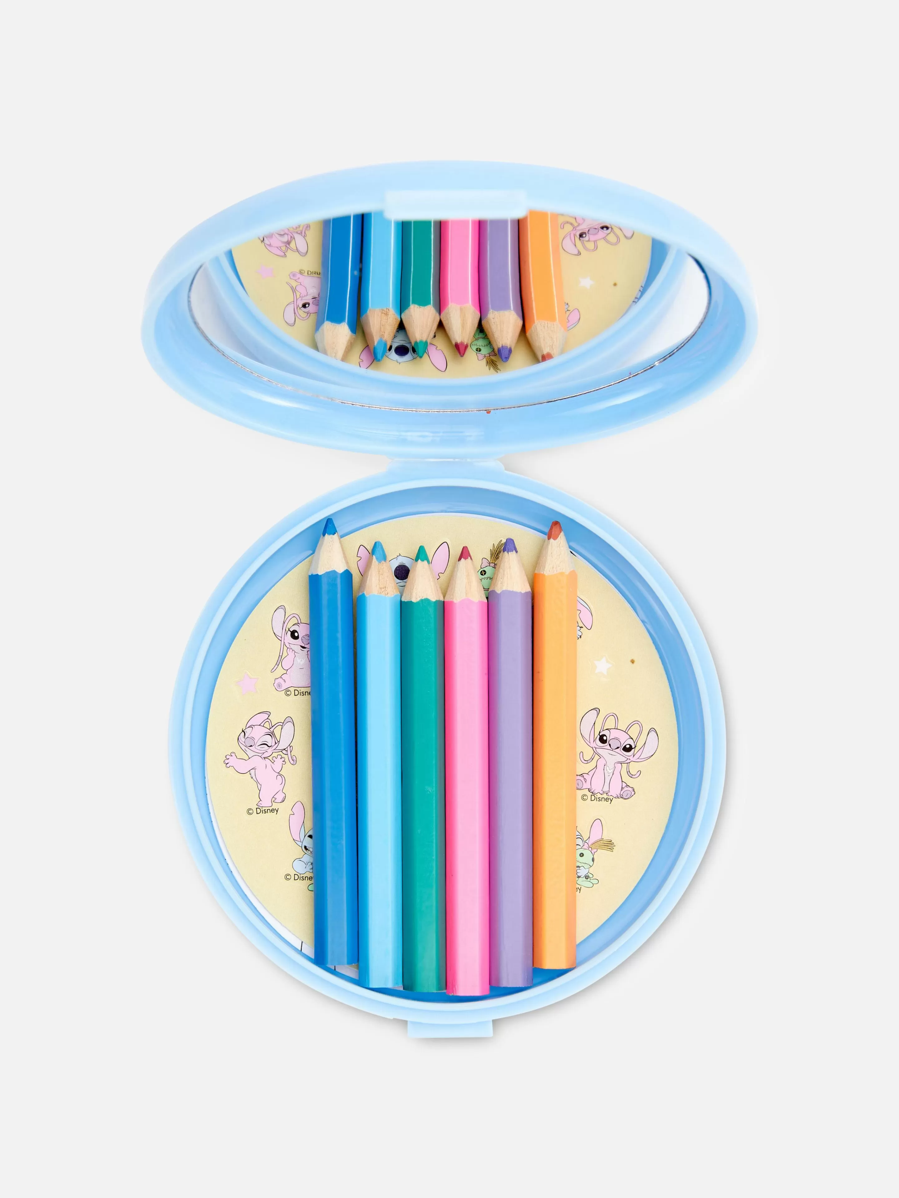 Niños Primark Manualidades | Set De Papelería Con Espejo Compacto De Disney